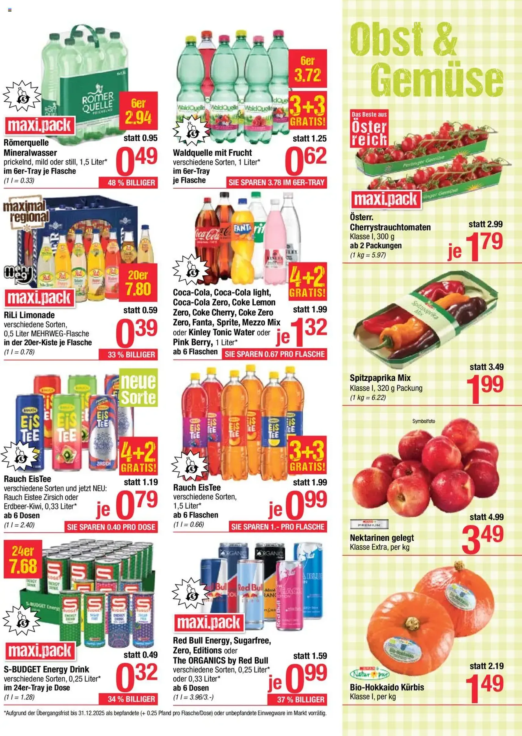 Maximarkt Flugblatt - Gültiger Prospekt ab 01.09.2025, Seite 11 von insgesamt 24 Maximarkt Flugblatt - Gültiger Prospekt ab 01.09.2025, Seite 11 von insgesamt 24