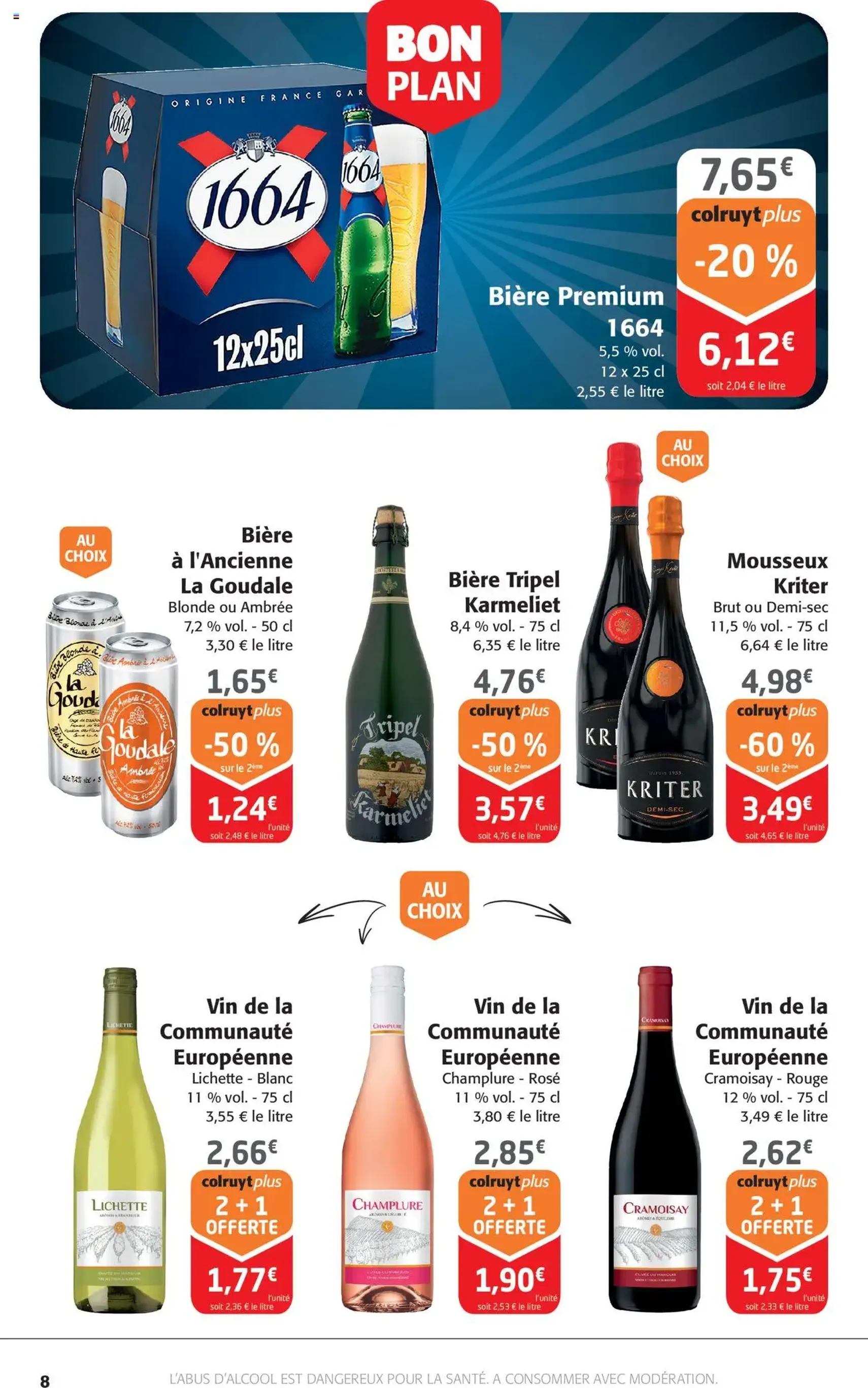 Colruyt catalogue - brochure valable à partir du 24/09/2025, page 8 sur 19