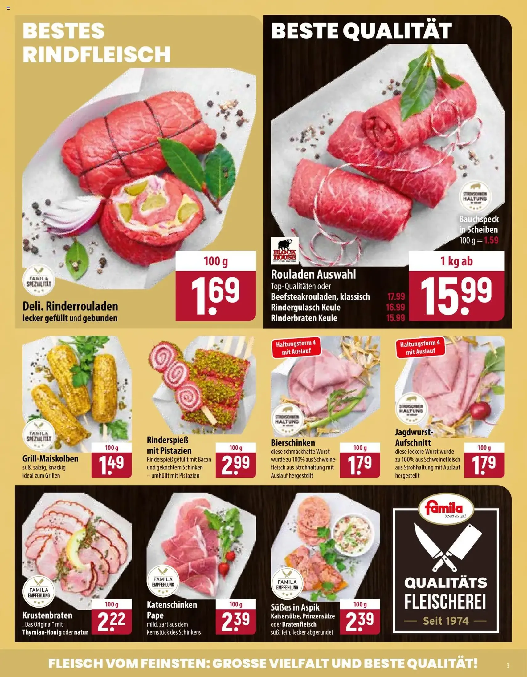 Famila Prospekt - Gültiger Prospekt ab 15.06.2026, Seite 3 von insgesamt 24