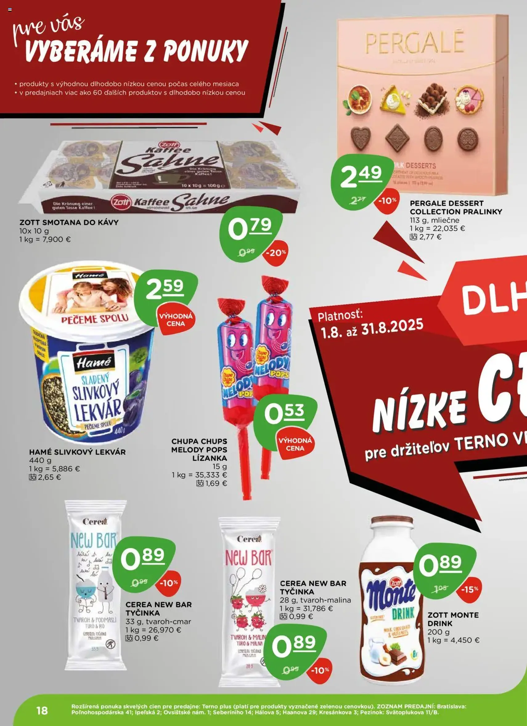 Terno leták - platný leták od 31.07.2025 strana 18 z 23 Terno leták - platný leták od 31.07.2025 strana 18 z 23
