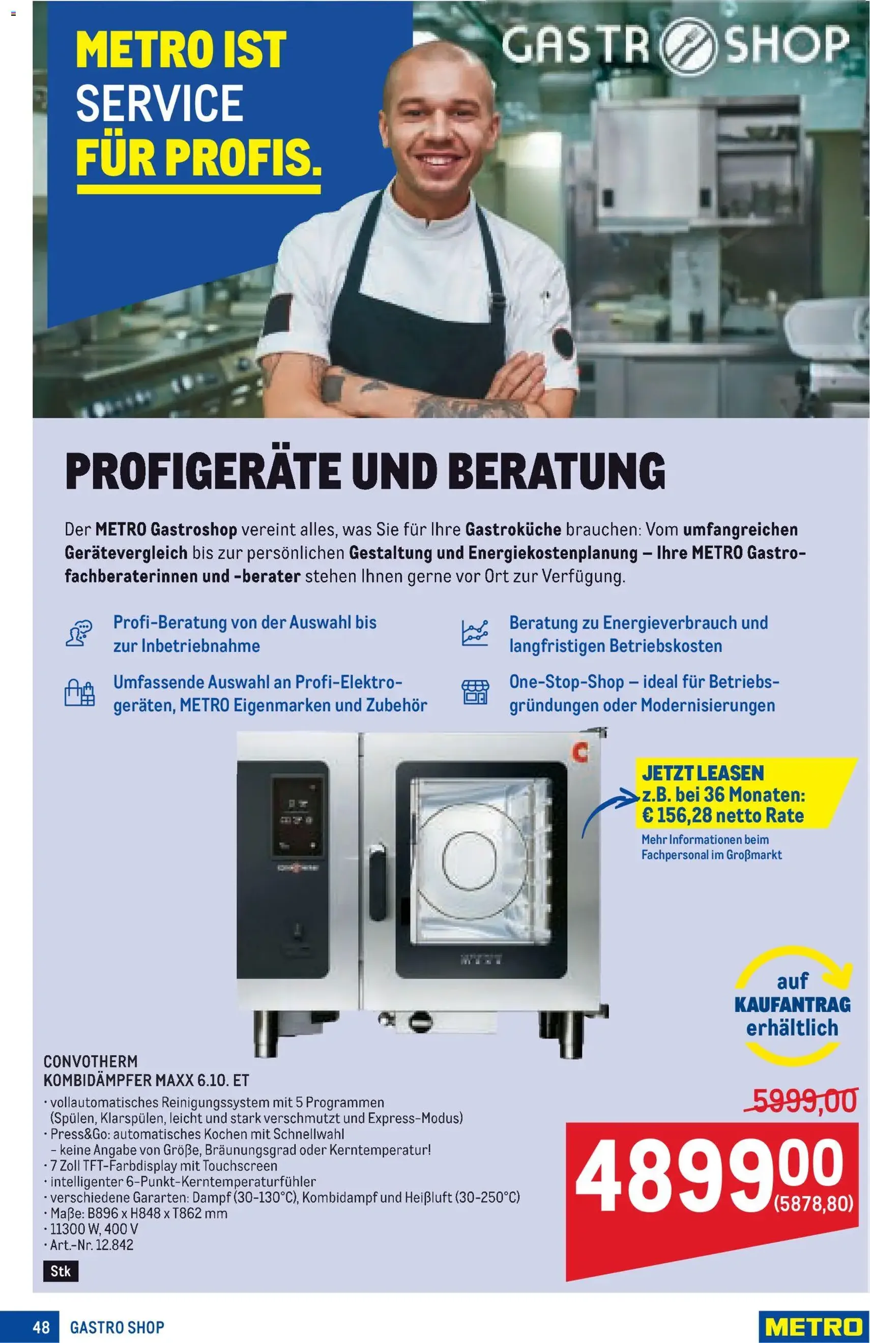 Metro angebote Profi - Gültiger Prospekt ab 01.10.2026, Seite 48 von insgesamt 64