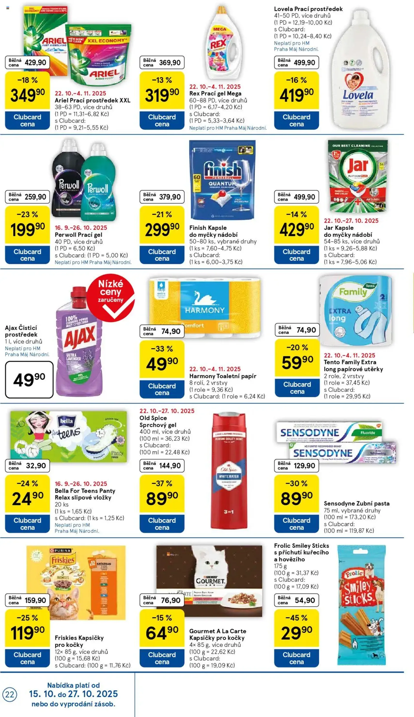 Tesco leták - Hypermarket - platný leták od 22.10.2025 strana 22 z 30 Tesco leták - Hypermarket - platný leták od 22.10.2025 strana 22 z 30