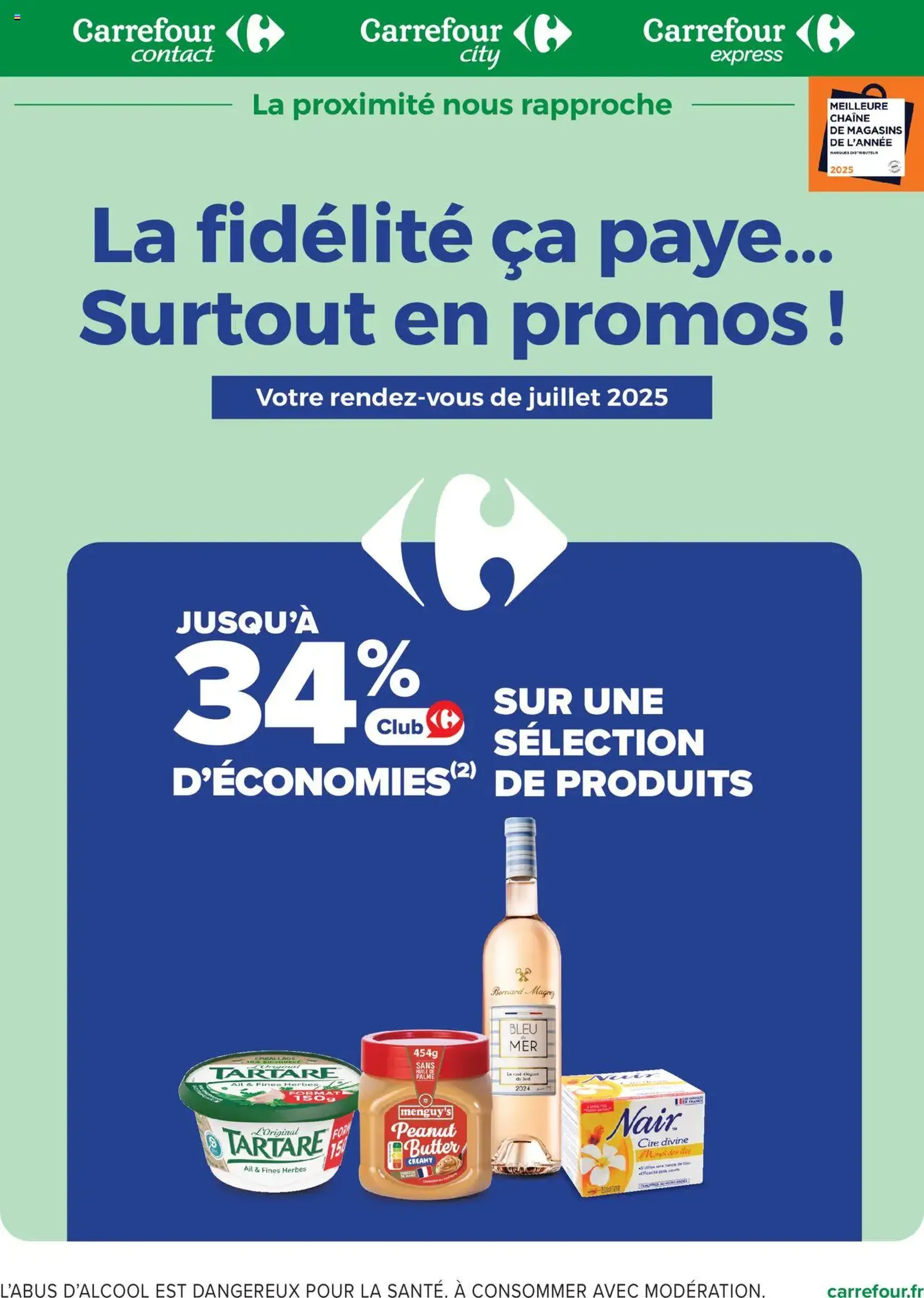 Carrefour contact La fidélité ça paye - brochure valable à partir du 01/07/2025, page 1 sur 16 Carrefour contact La fidélité ça paye - brochure valable à partir du 01/07/2025, page 1 sur 16