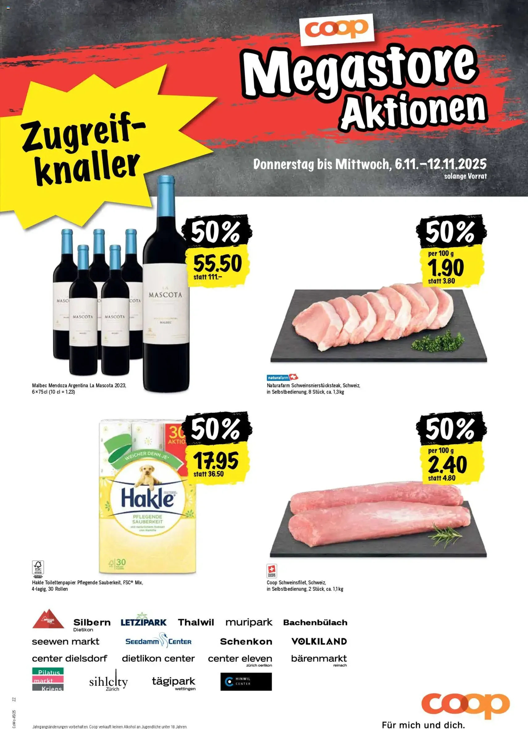 Coop Aktionen - Gültiger Prospekt ab 06.11.2025, Seite 21 von insgesamt 28
