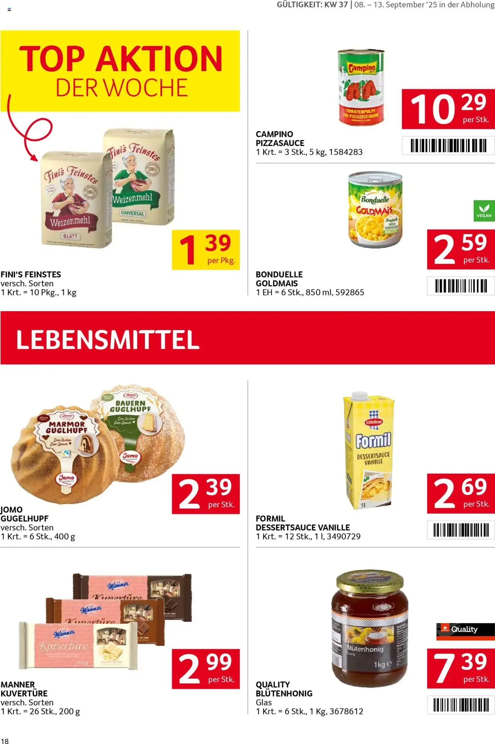 Transgourmet Flugblatt - Gültiger Prospekt ab 07.09.2025, Seite 16 von insgesamt 34