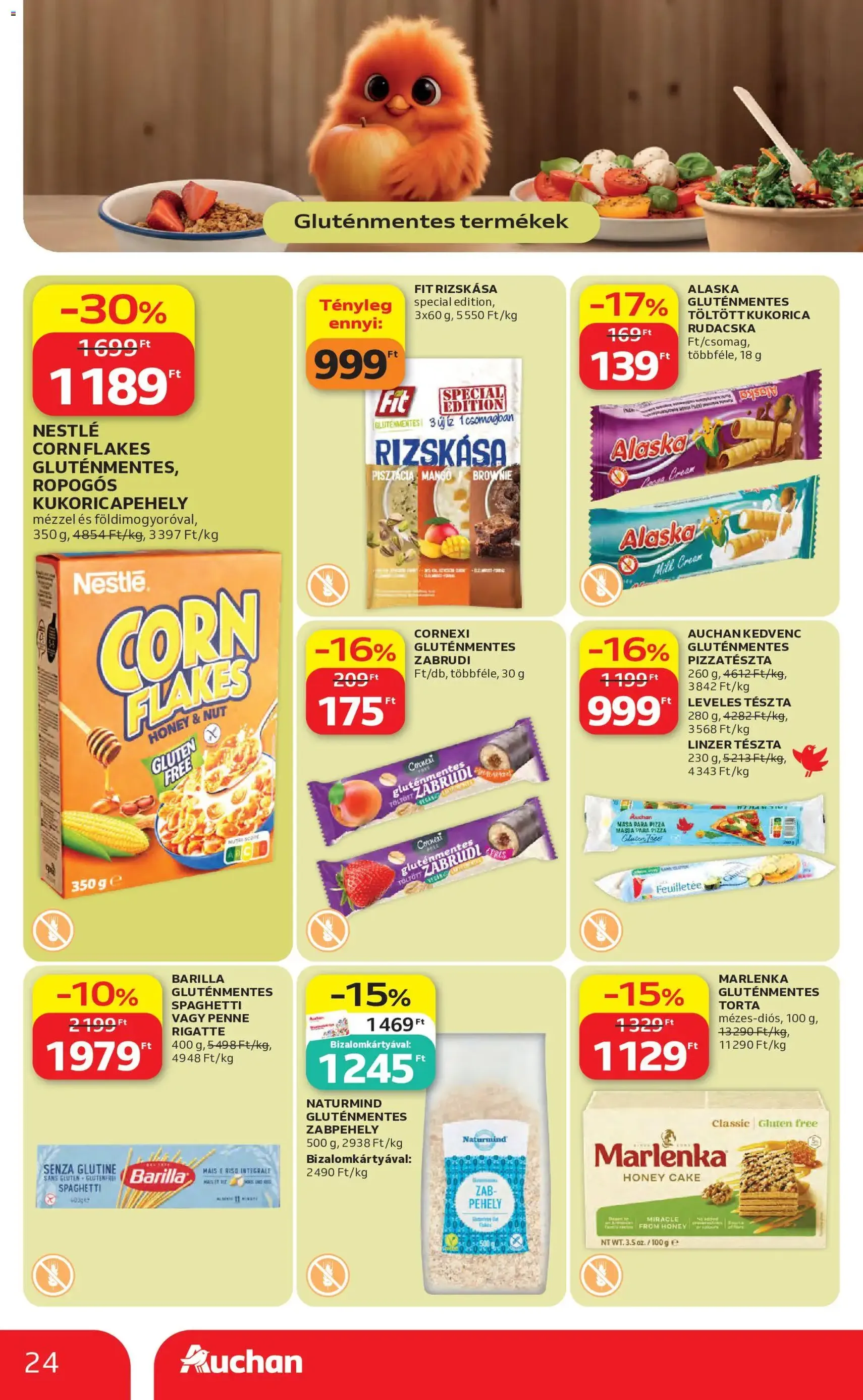 Auchan akciós újság - 2026.05.14. érvényes szórólap 24 oldal 58 oldalból