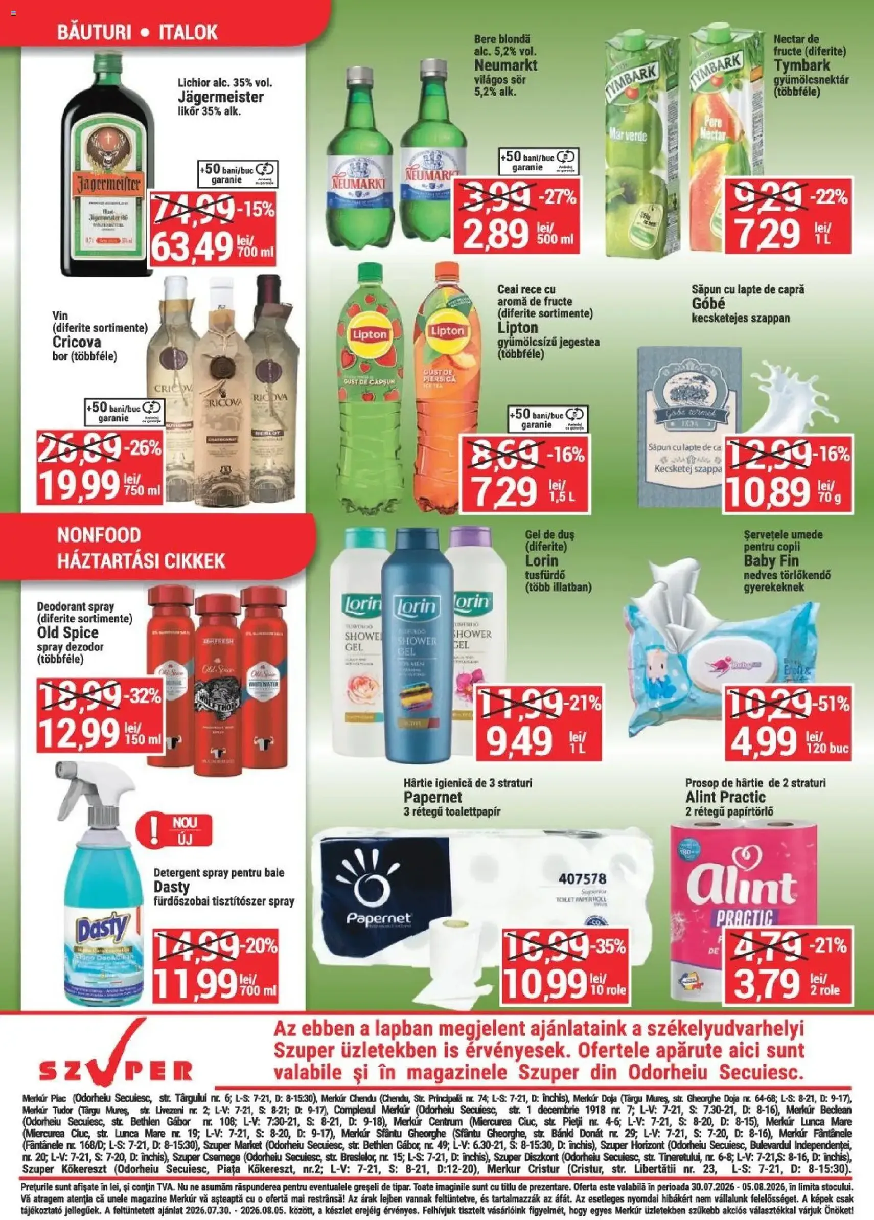 Merkur Catalog - cataloage valabile începând cu 30.07.2026 pagina 4 din 4