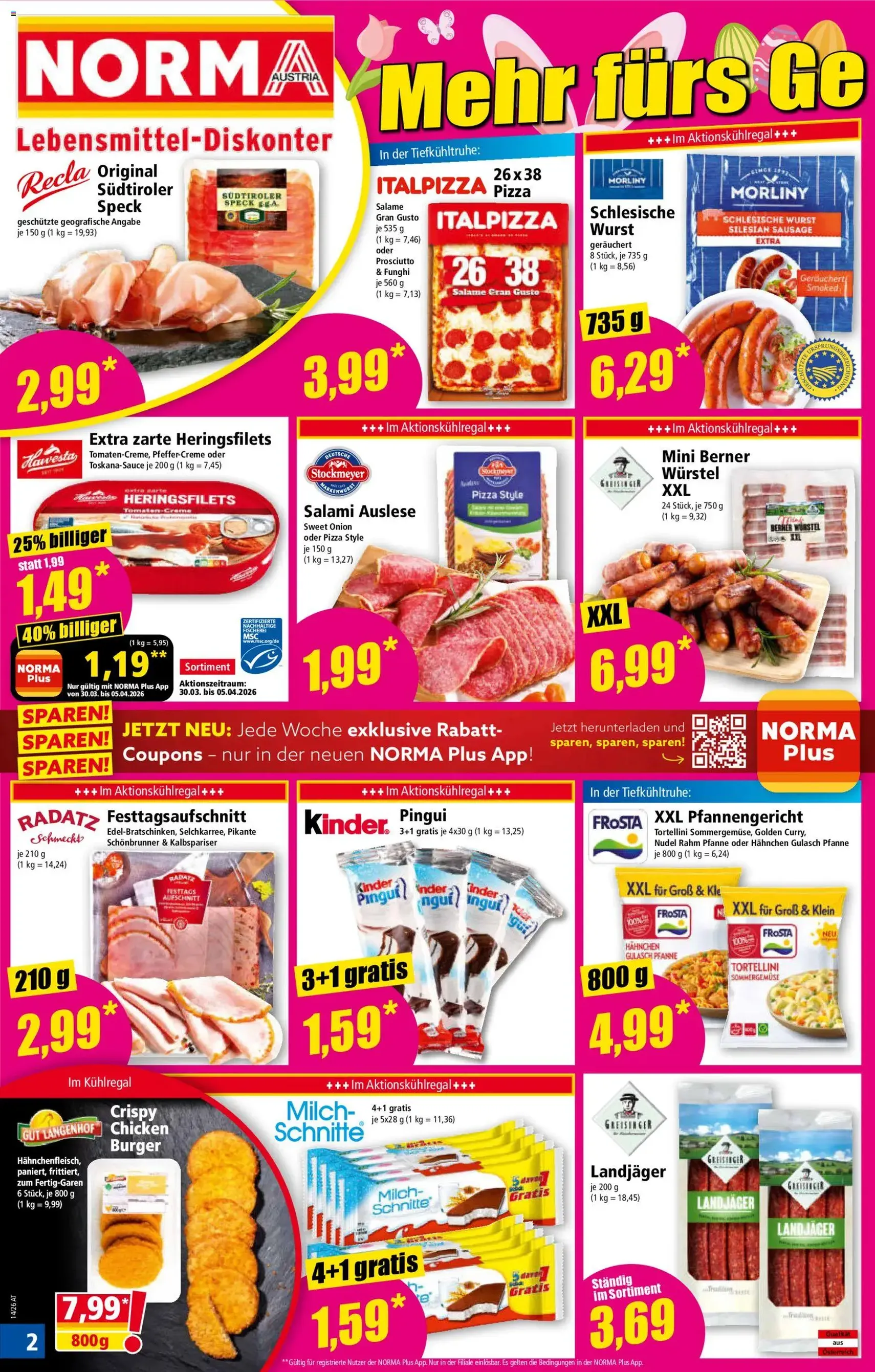 Norma Flugblatt - Gültiger Prospekt ab 30.03.2026, Seite 2 von insgesamt 20
