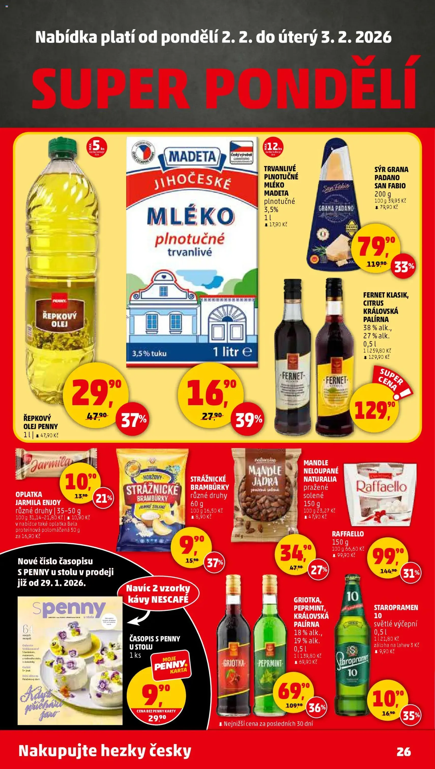 Penny Market leták - Čtvrtečník - platný leták od 29.01.2026 strana 26 z 32