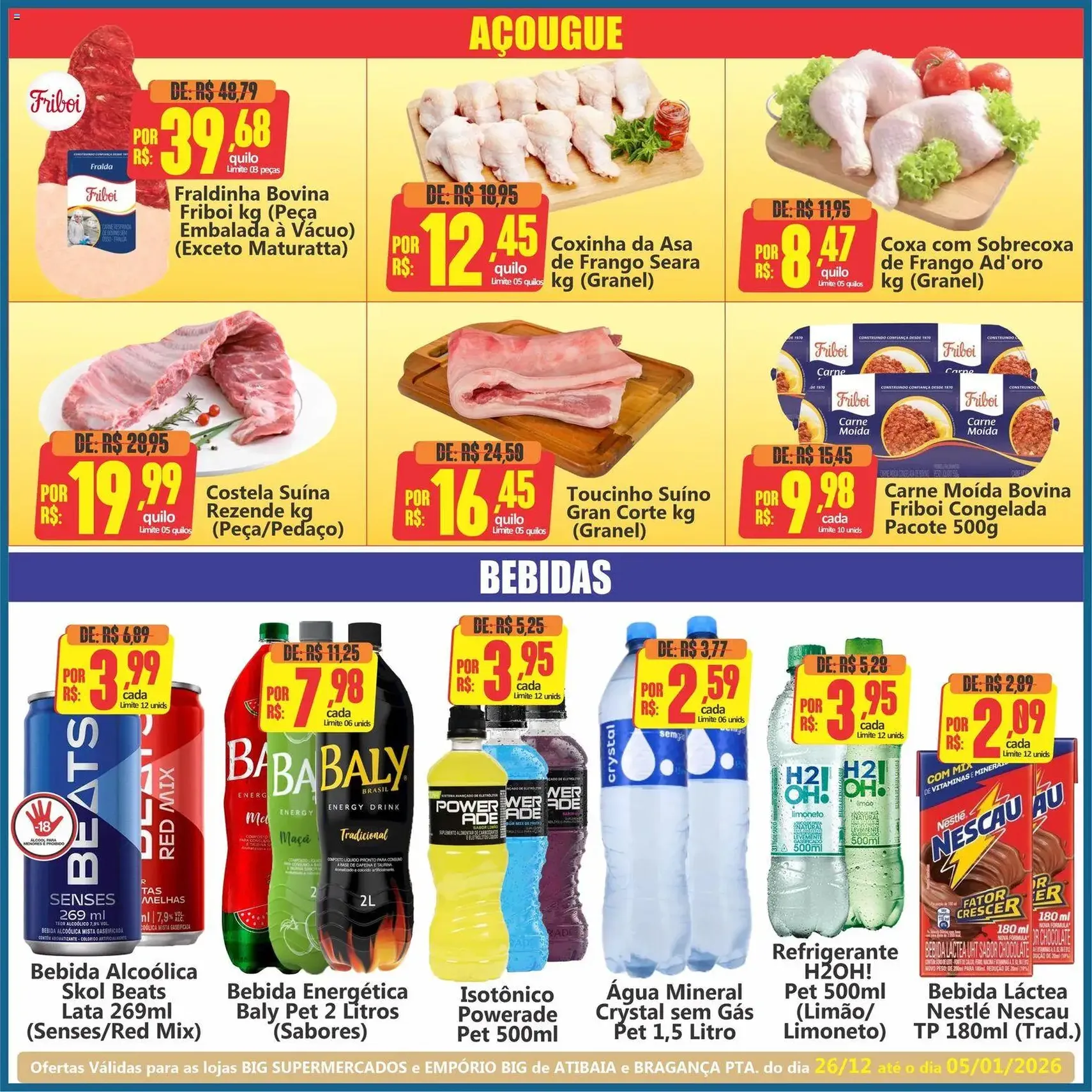 Big Supermercados - Ofertas da semana - folheto válido a partir de 26/12/2025 página 3 de 6