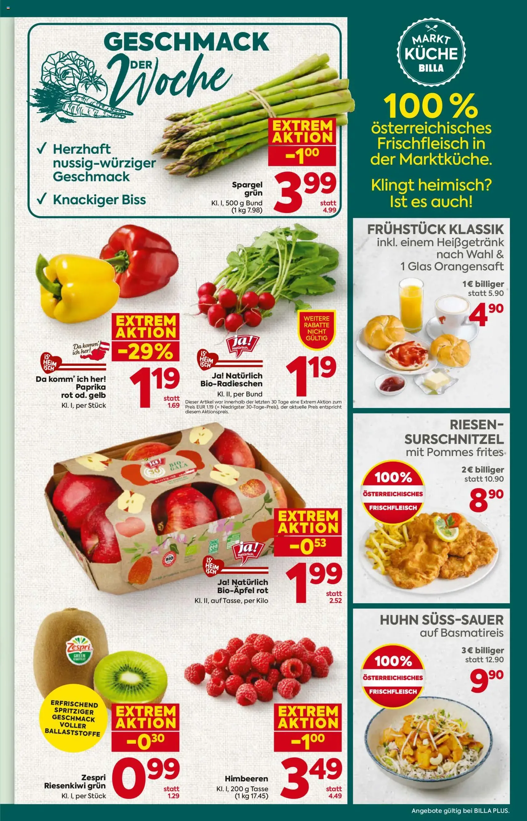Billa Plus Flugblatt - Gültiger Prospekt ab 16.04.2026, Seite 7 von insgesamt 16