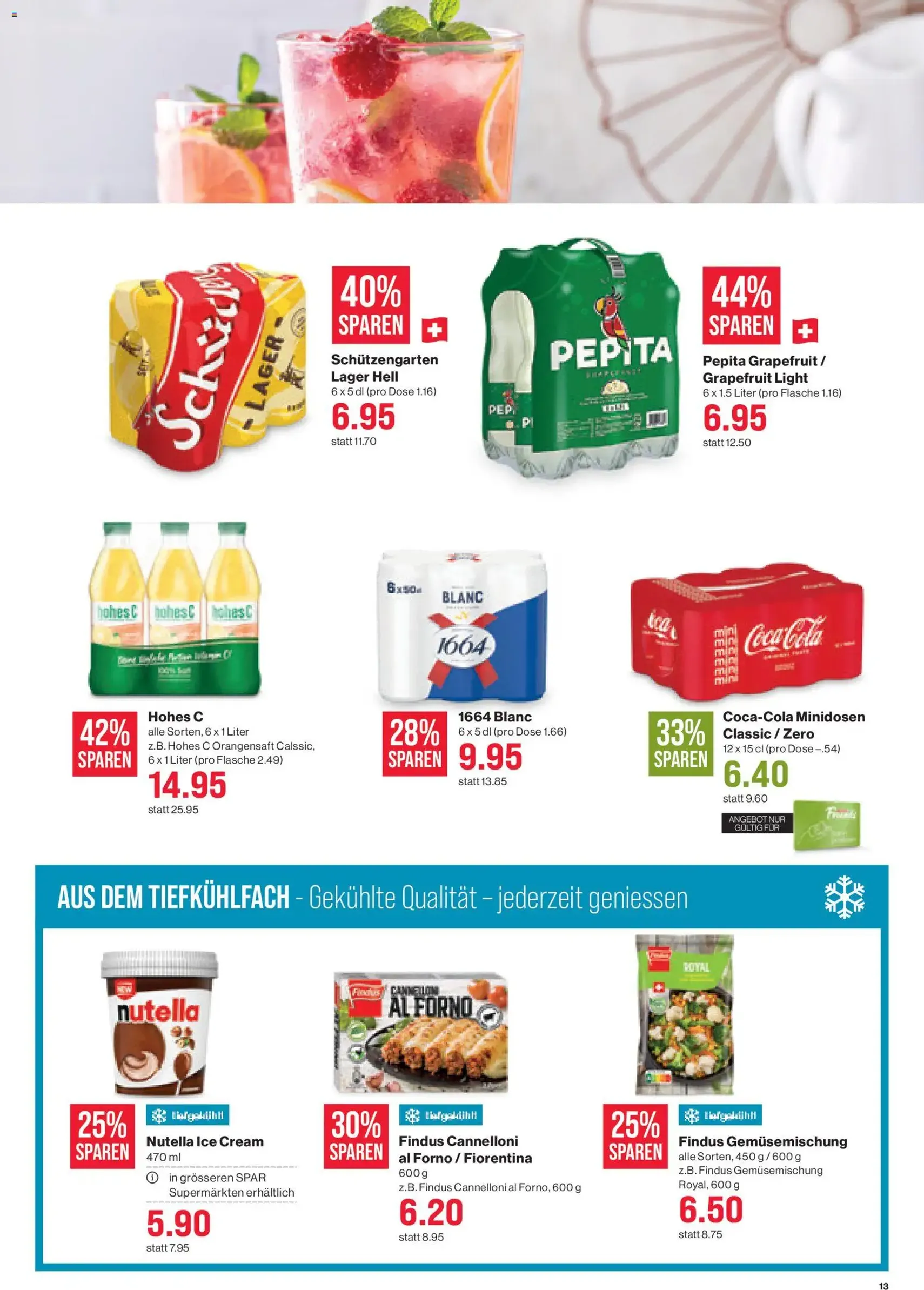 SPAR aktionen - Gültiger Prospekt ab 07.05.2026, Seite 13 von insgesamt 19