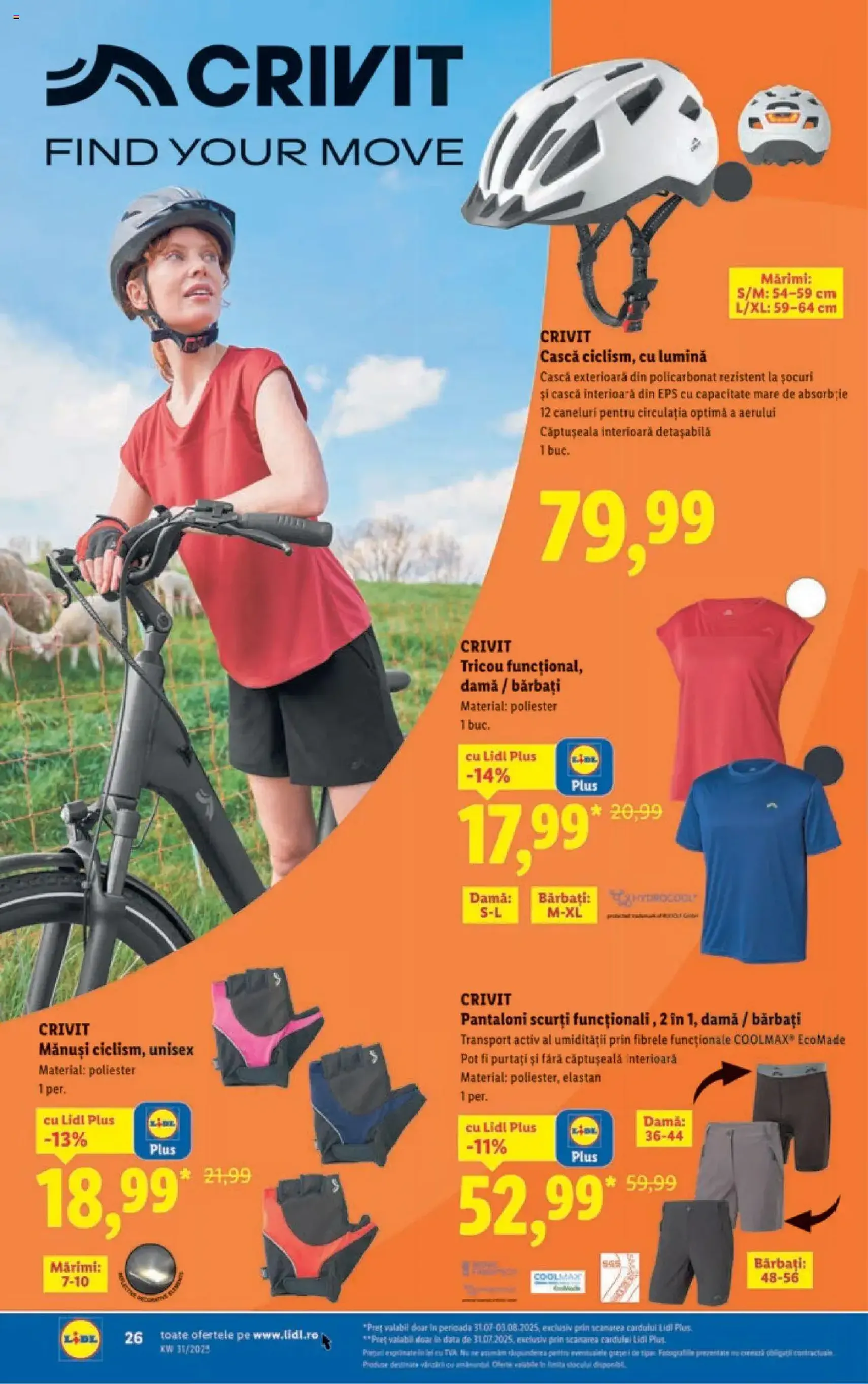 Catalog Lidl - cataloage valabile începând cu 28.07.2025 pagina 26 din 40 Catalog Lidl - cataloage valabile începând cu 28.07.2025 pagina 26 din 40