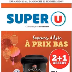 Super U catalogue - Prévisualisation du catalogue valable à partir du 10/02/2026