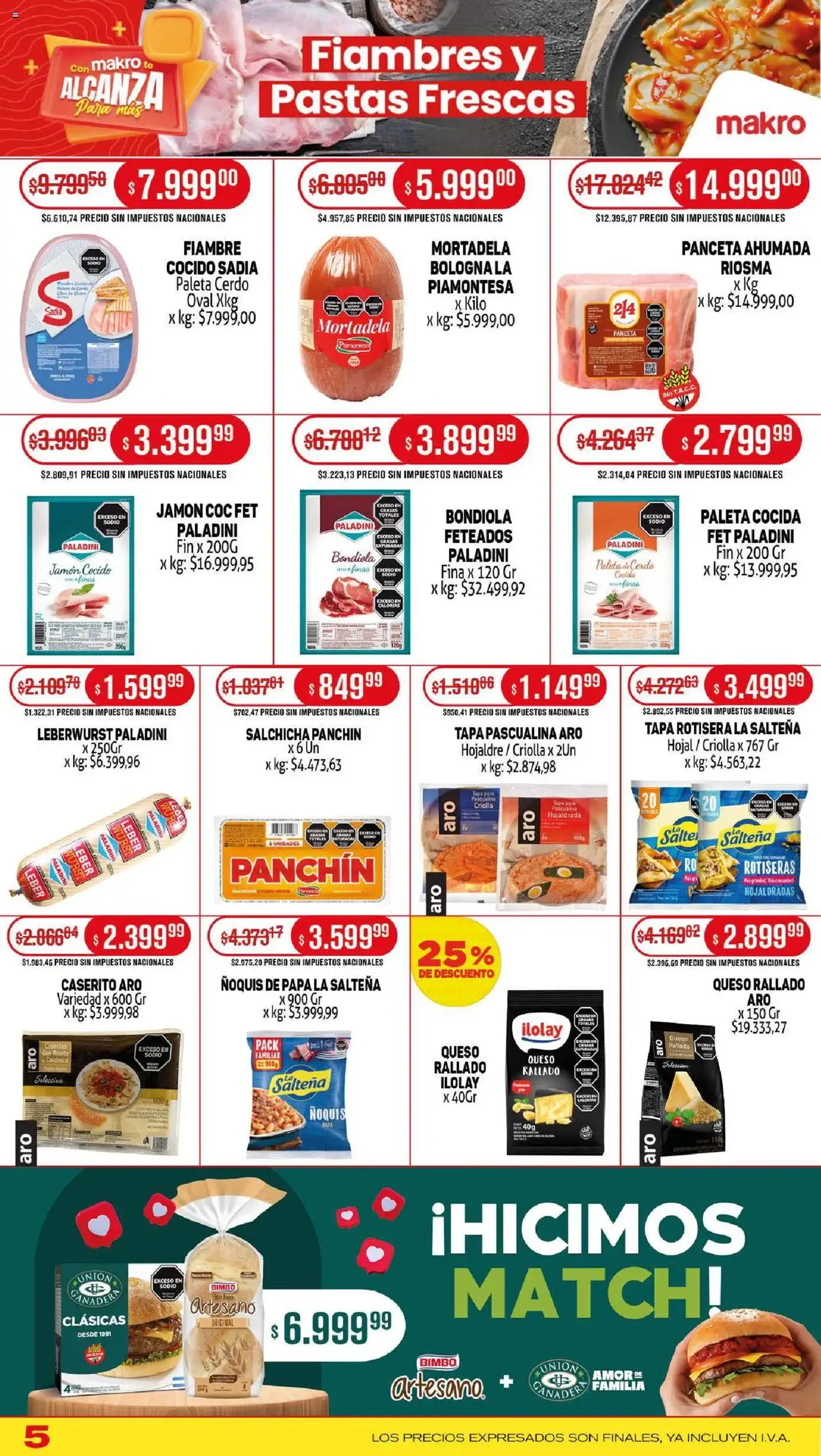 Makro ofertas - folleto válido desde 04/09/2025 página 5 de 19