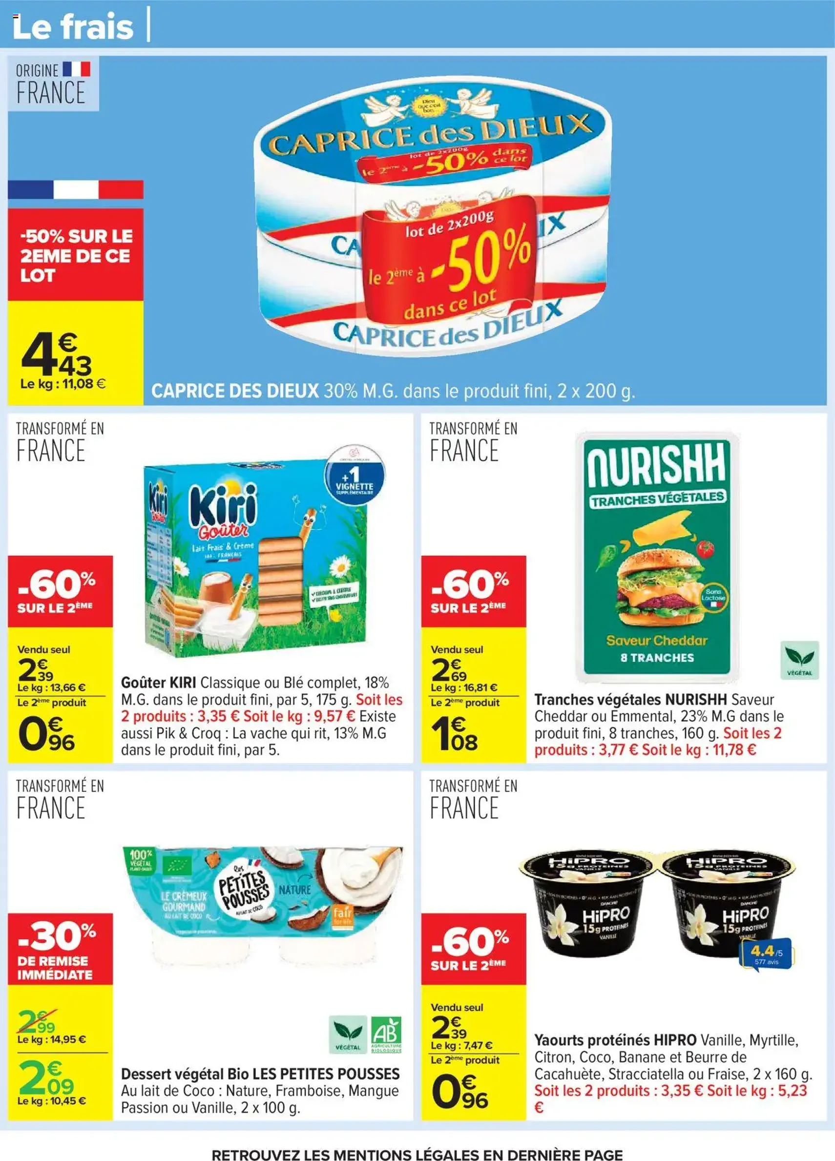 Carrefour catalogue semaine 30 - brochure valable à partir du 22/07/2025, page 47 sur 108 Carrefour catalogue semaine 30 - brochure valable à partir du 22/07/2025, page 47 sur 108