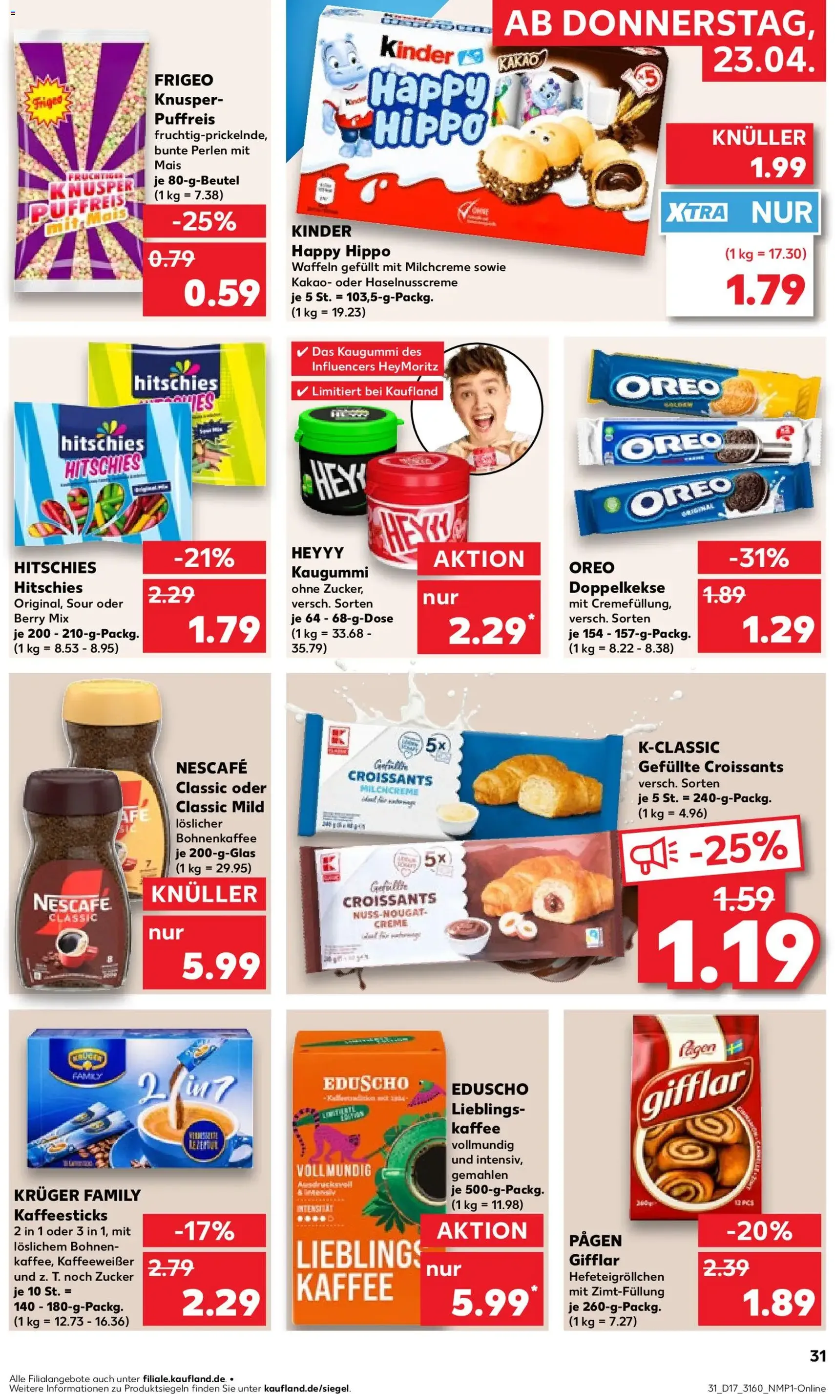 Kaufland Prospekt - Gültiger Prospekt ab 23.04.2026, Seite 31 von insgesamt 54