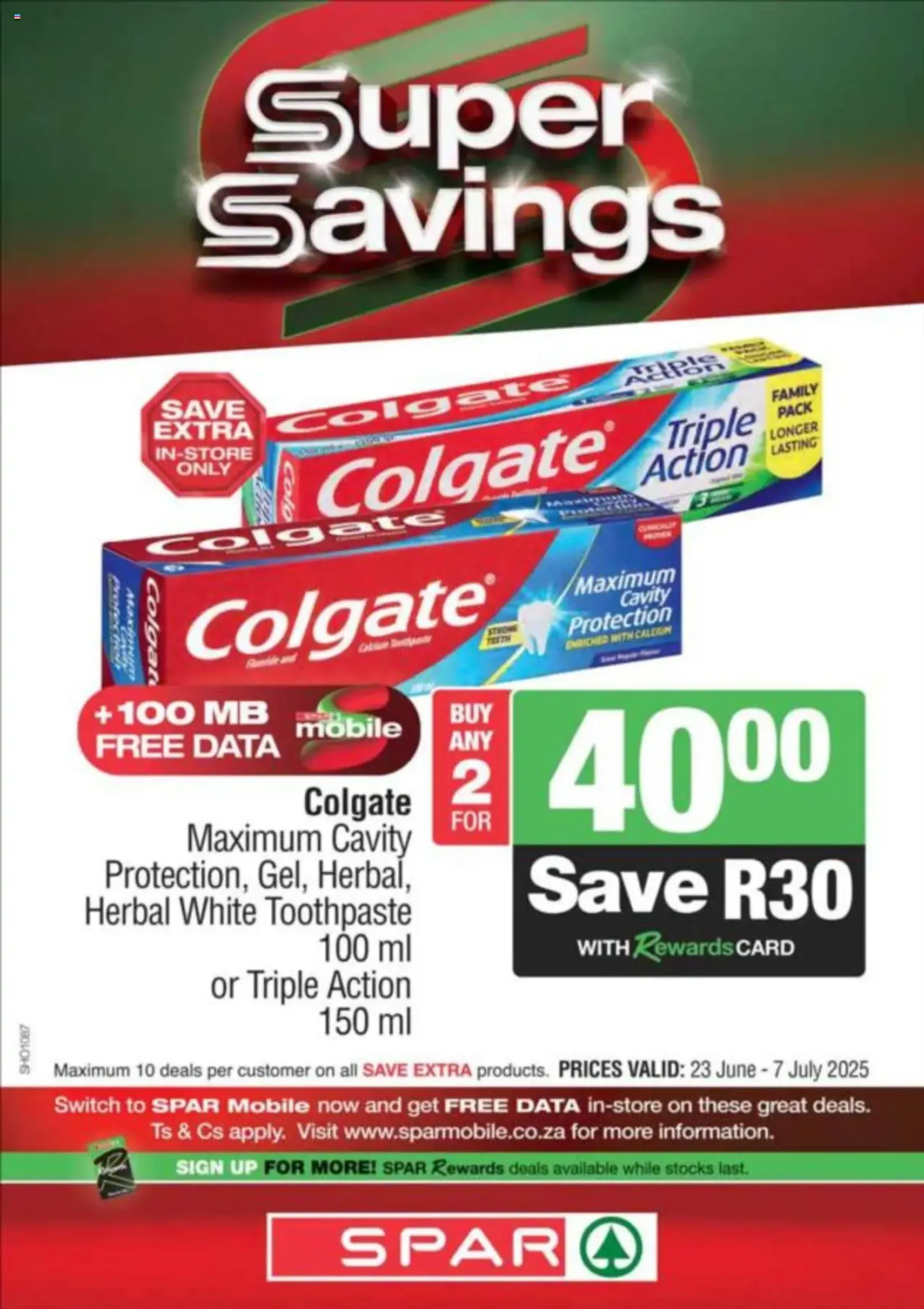 Superspar Specials - valid flyer from 23/06/2025, page 13 of 14 Superspar Specials - valid flyer from 23/06/2025, page 13 of 14