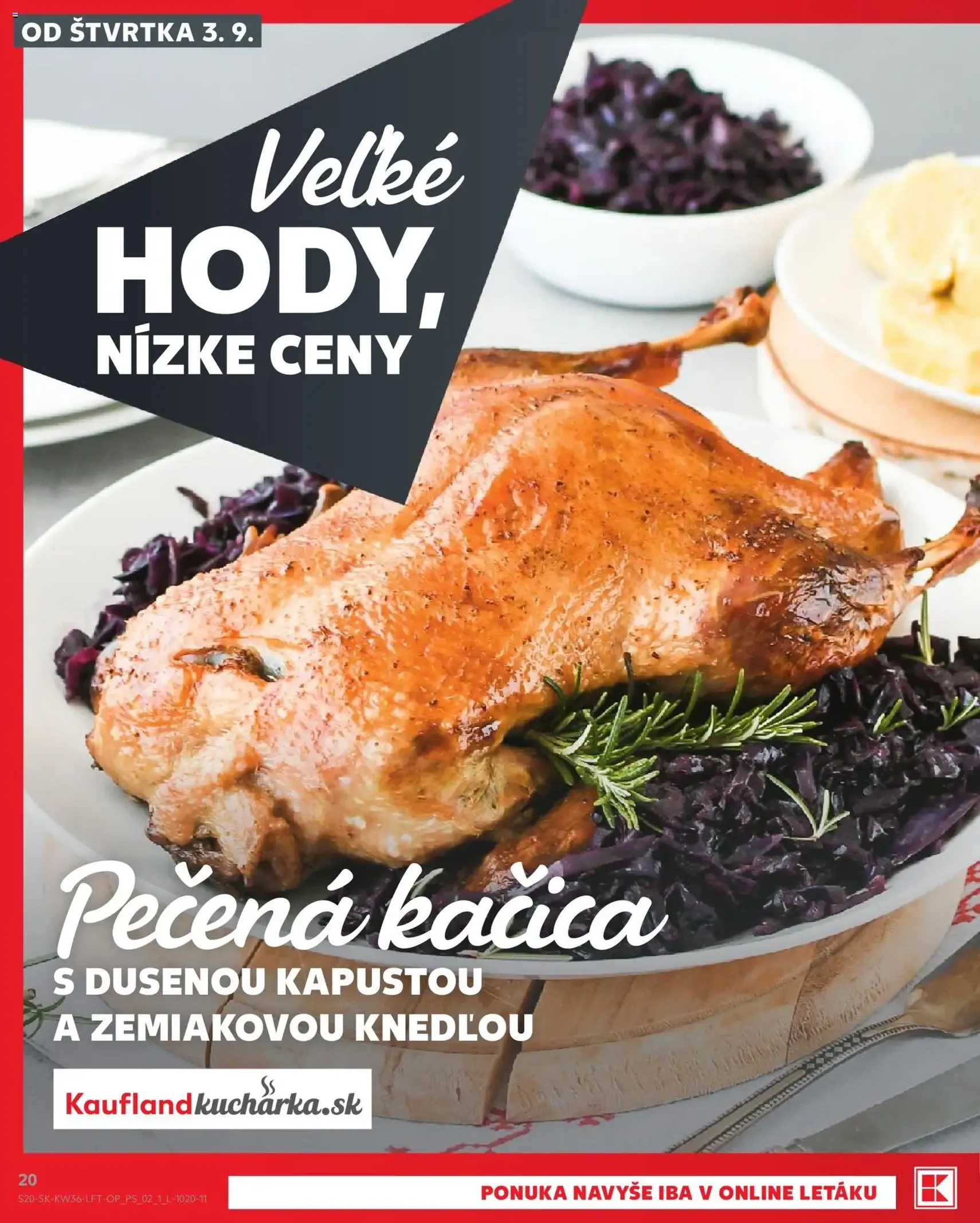 Kaufland leták - platný leták od 03.09.2026 strana 20 z 80