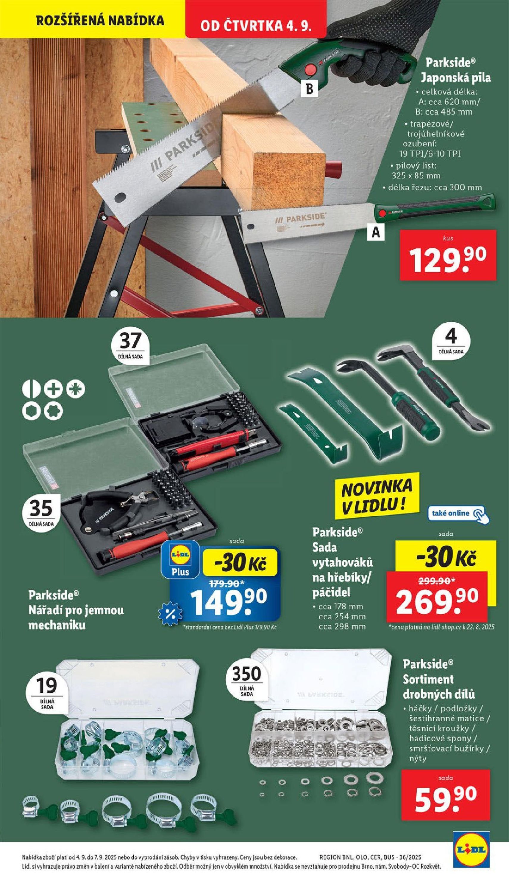 Lidl leták - platný leták od 04.09.2025 strana 39 z 49 Lidl leták - platný leták od 04.09.2025 strana 39 z 49