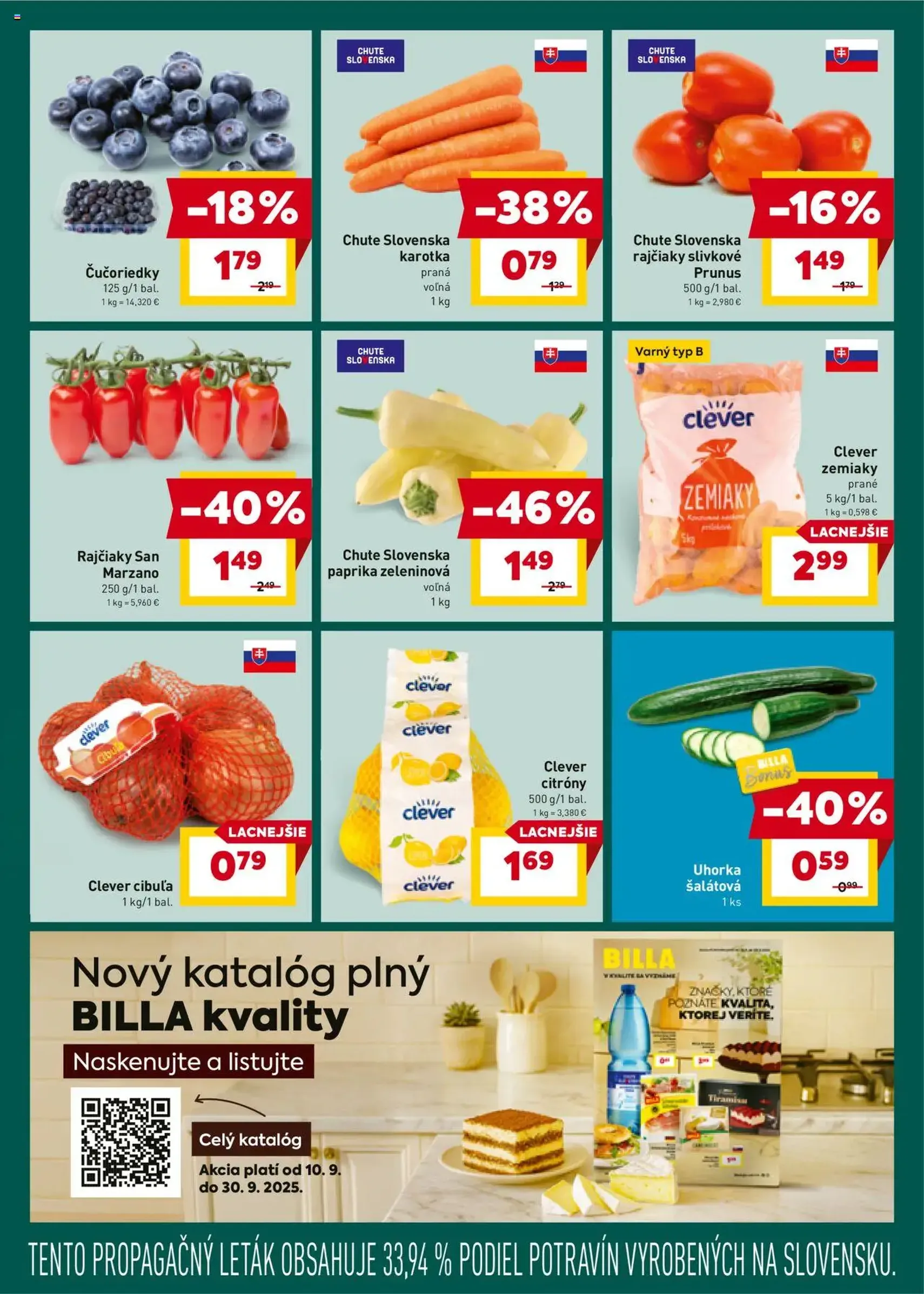 Billa leták - platný leták od 10.09.2025 strana 7 z 20 Billa leták - platný leták od 10.09.2025 strana 7 z 20