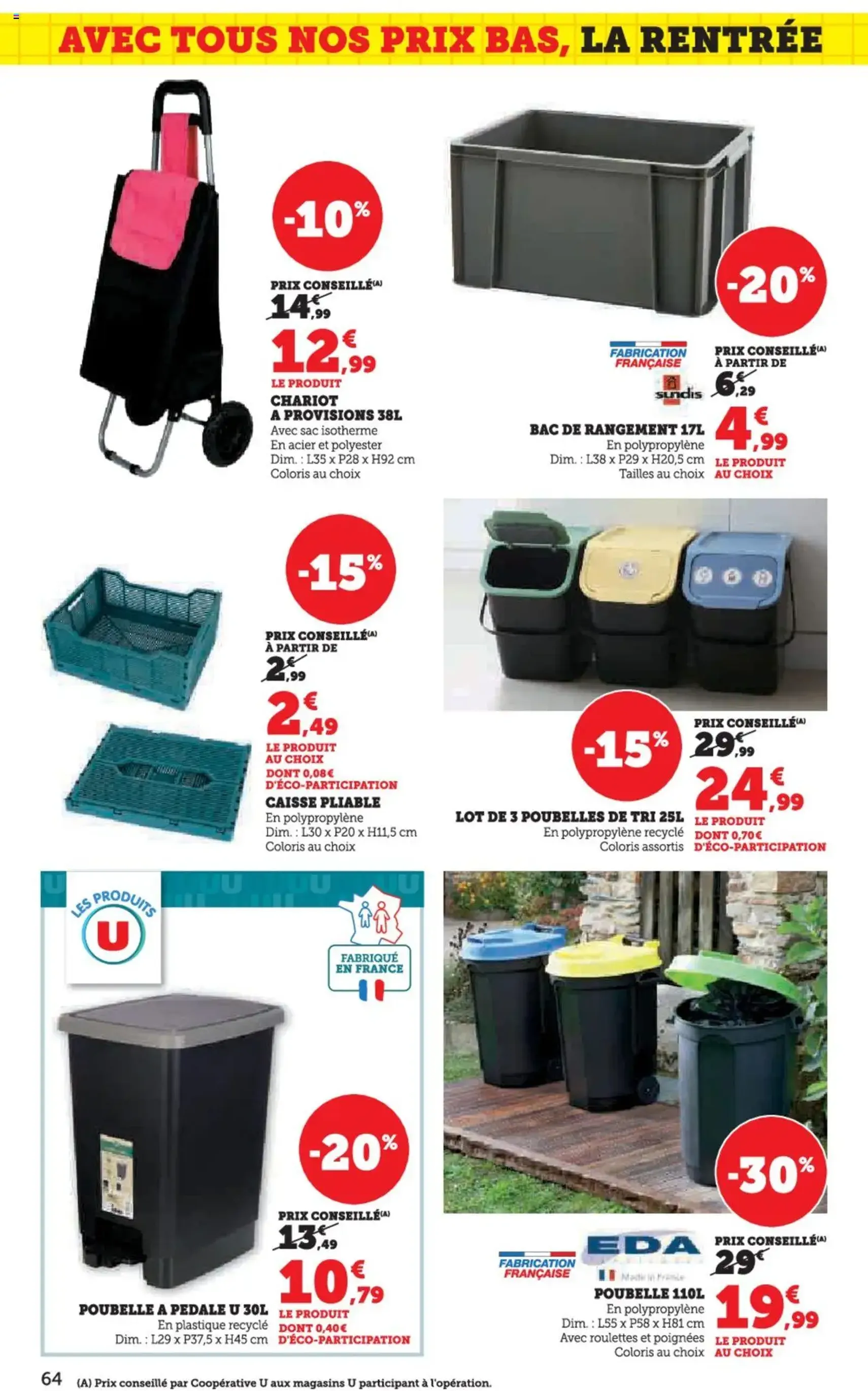 Hyper U catalogue - brochure valable à partir du 12/08/2025, page 64 sur 96 Hyper U catalogue - brochure valable à partir du 12/08/2025, page 64 sur 96
