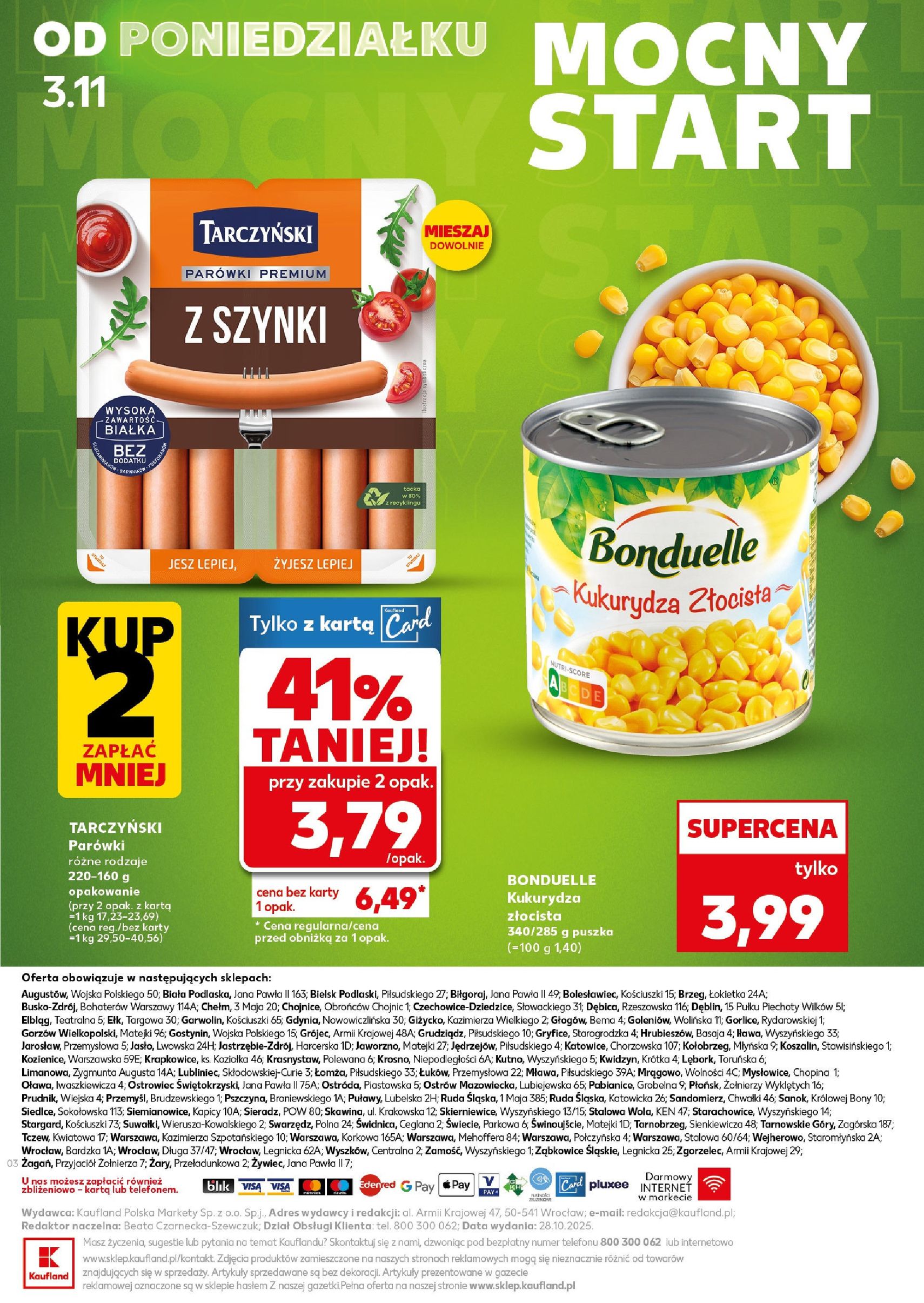 Kaufland gazetka - ważny gazetka od 29.10.2025 strona 61 z 63 Kaufland gazetka - ważny gazetka od 29.10.2025 strona 61 z 63
