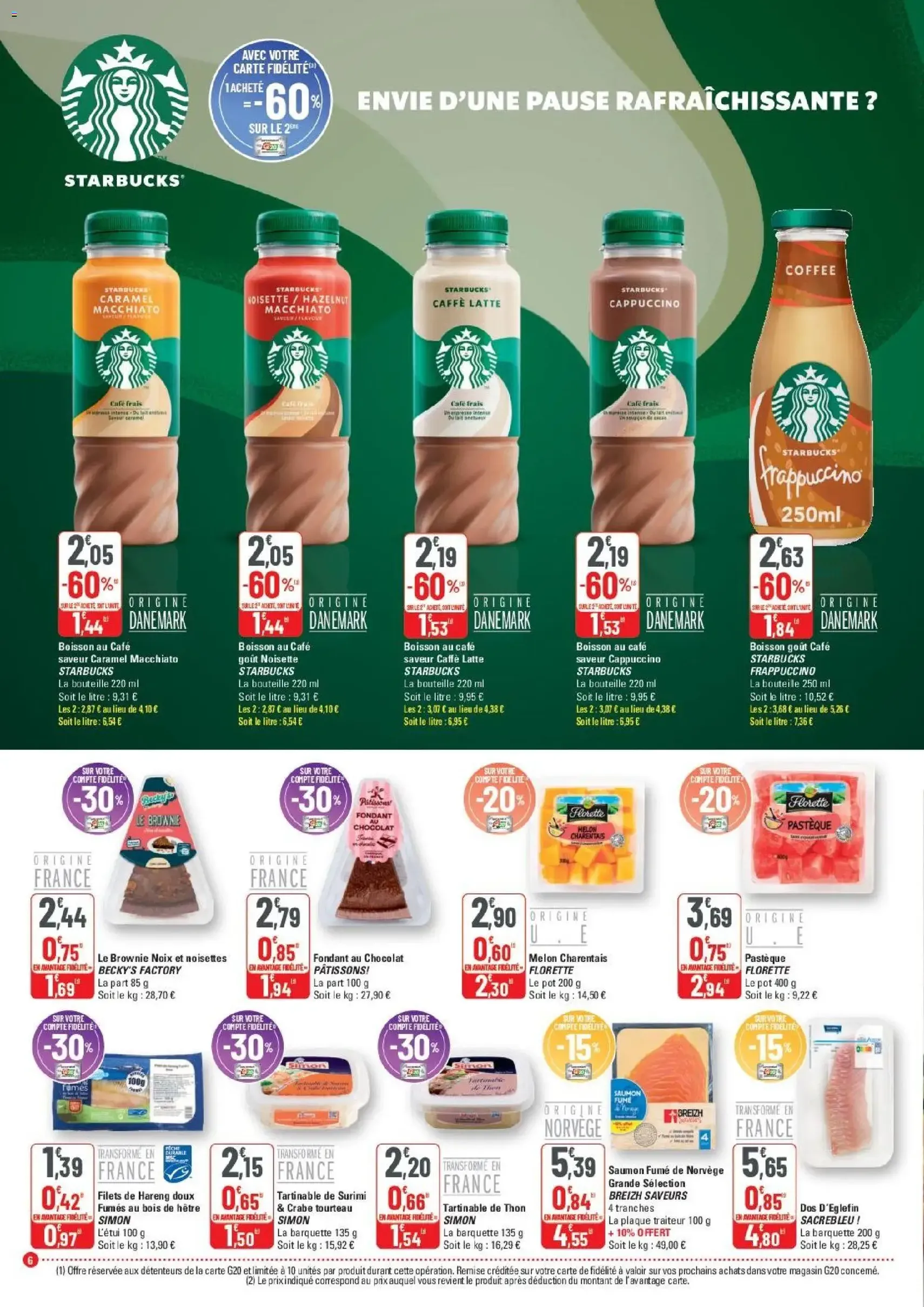 G20 Supermarchés catalogue - brochure valable à partir du 01/07/2026, page 6 sur 20