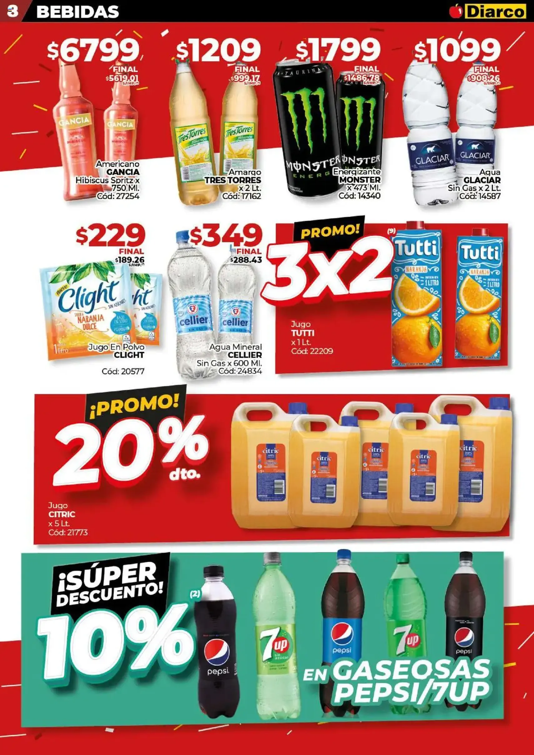 Diarco ofertas - folleto válido desde 15/09/2025 página 8 de 23 Diarco ofertas - folleto válido desde 15/09/2025 página 8 de 23