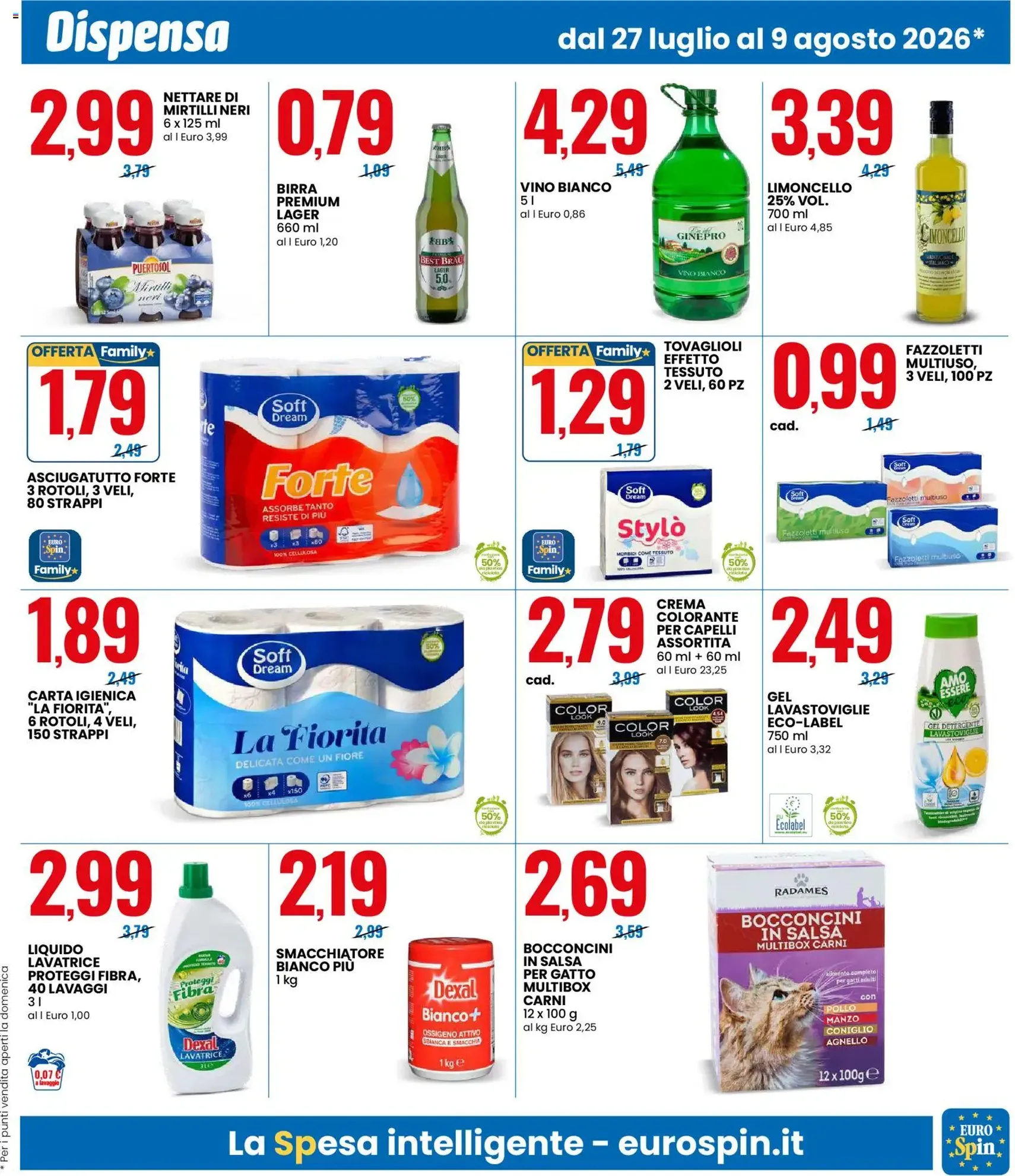 Eurospin volantino - volantino valido dal 27/07/2026 pagina 5 di 18