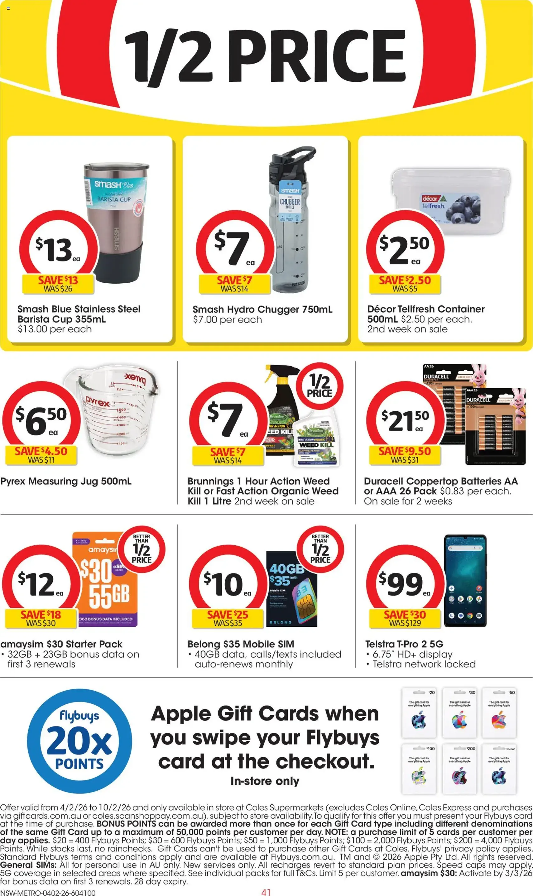 Coles Catalogue - valid flyer from 04/02/2026, page 41 of 49