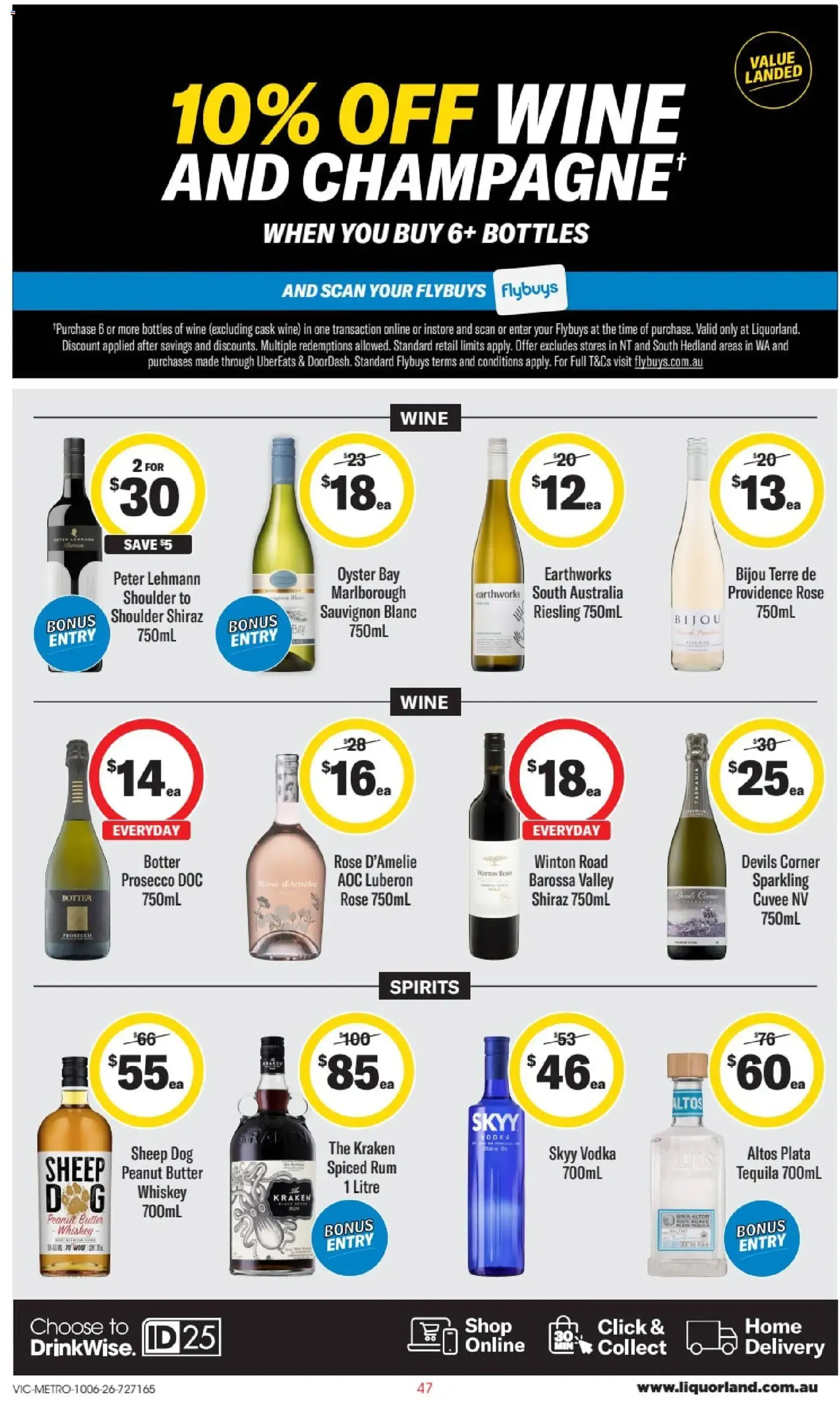Liquorland catalogue - valid flyer from 10/06/2026, page 2 of 2