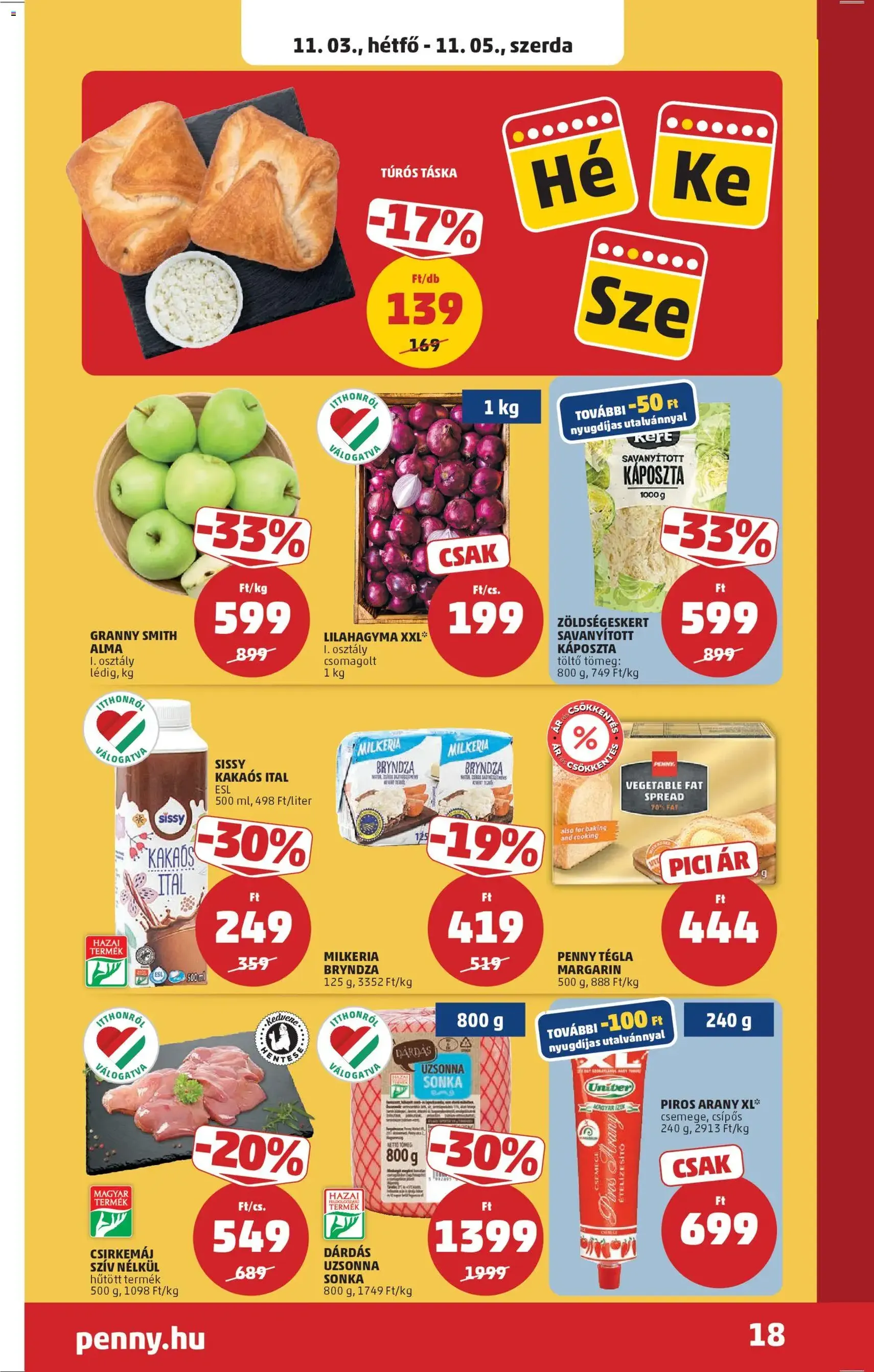 PENNY Akciós újság - 2025.10.30. érvényes szórólap 22 oldal 38 oldalból PENNY Akciós újság - 2025.10.30. érvényes szórólap 22 oldal 38 oldalból