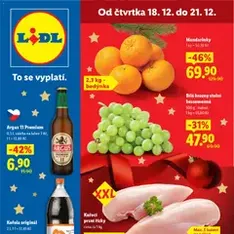 Lidl leták - náhled letáku platný od 18.12.2025