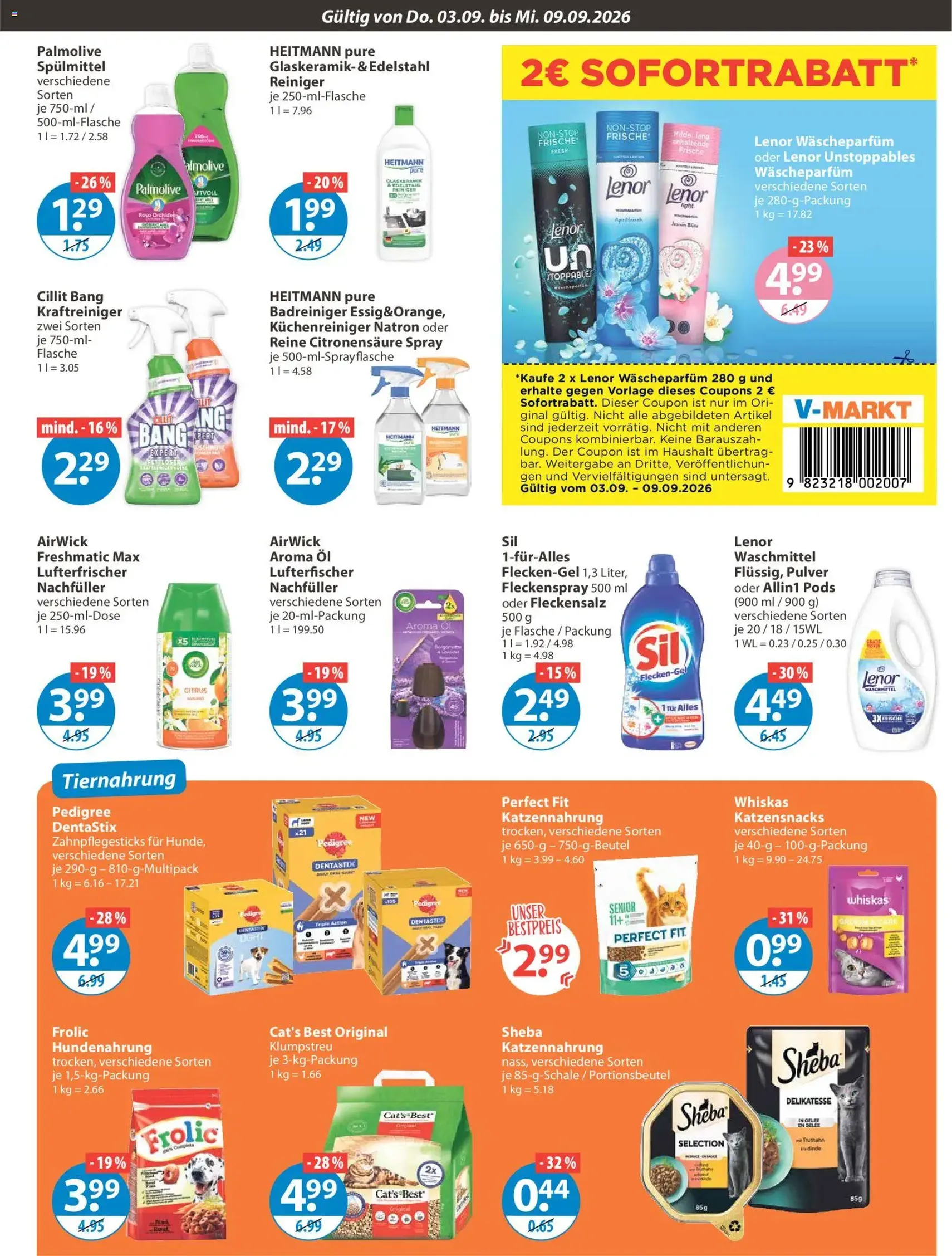 V-Markt Angebote - Gültiger Prospekt ab 03.09.2026, Seite 11 von insgesamt 30