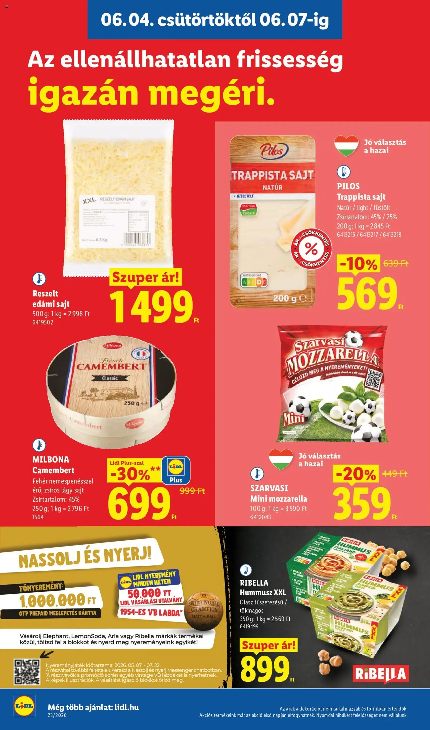 Lidl akciós újság - 2026.06.04. érvényes szórólap 10 oldal 80 oldalból