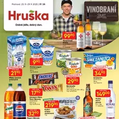 Hruška leták - náhled letáku platný od 23.09.2025
