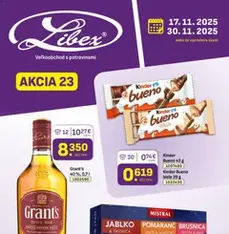 Libex leták - náhľad letáku platný od 17.11.2025