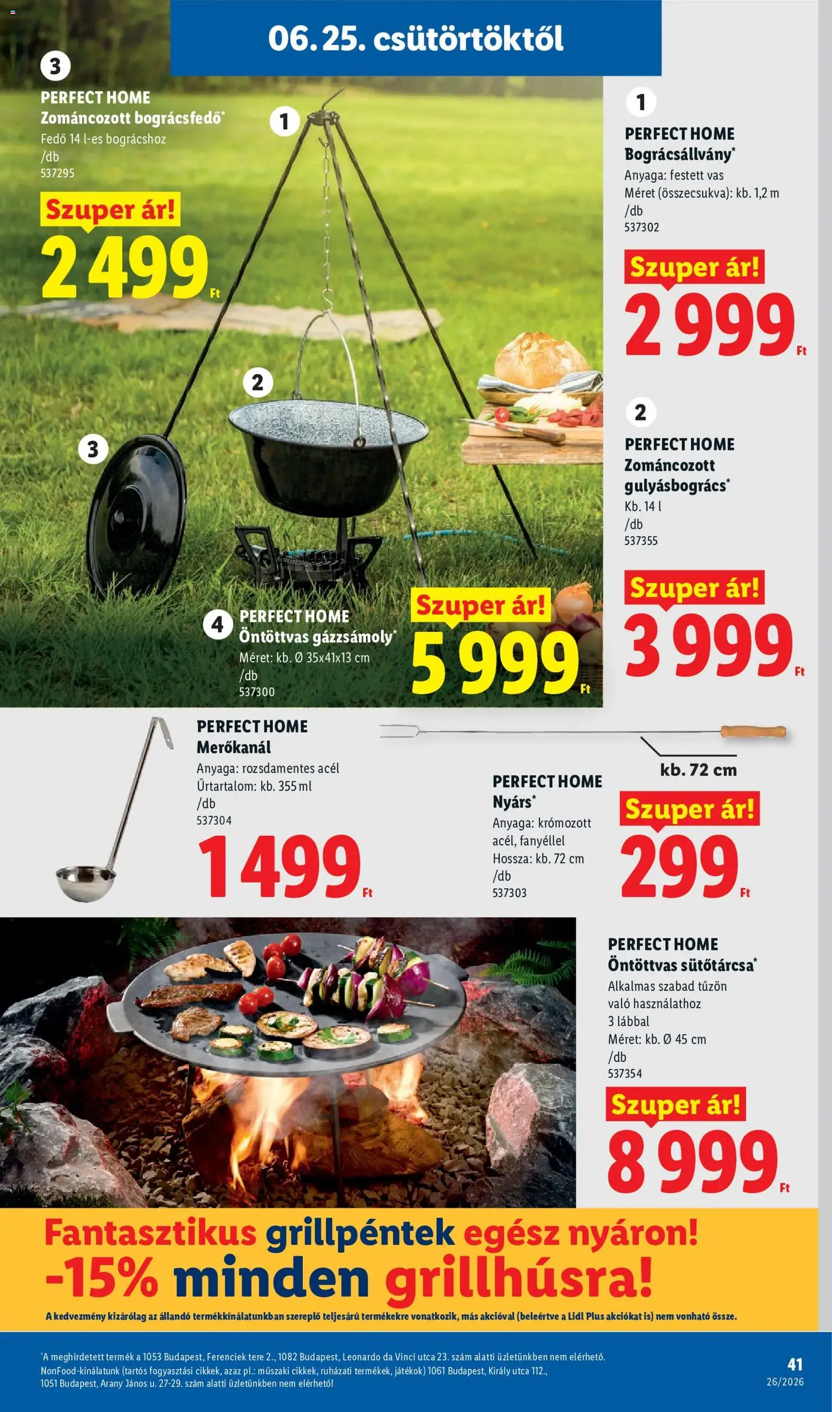 Lidl akciós újság - 2026.06.25. érvényes szórólap 41 oldal 74 oldalból