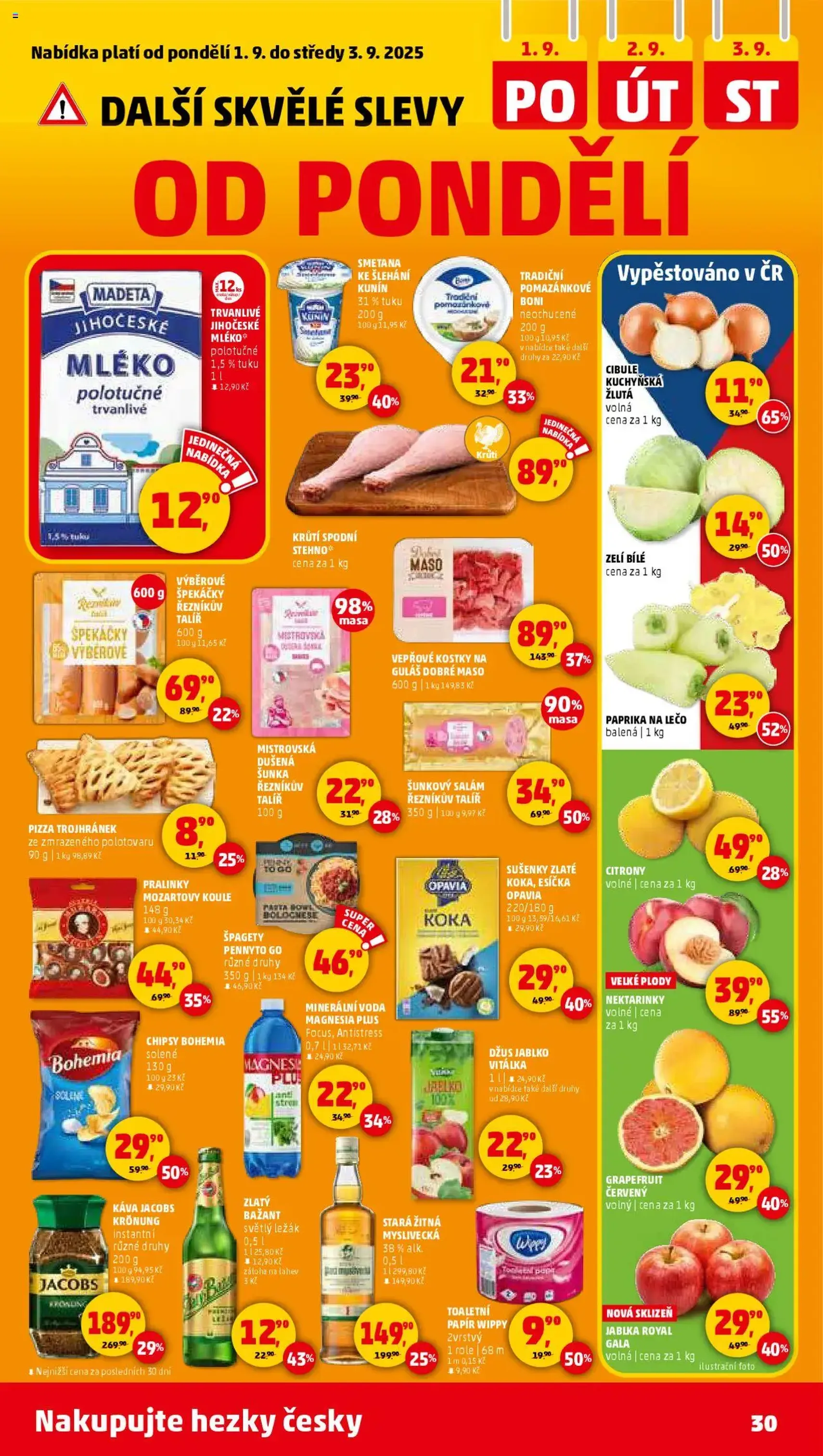 Penny Market leták - Čtvrtečník - platný leták od 28.08.2025 strana 30 z 36 Penny Market leták - Čtvrtečník - platný leták od 28.08.2025 strana 30 z 36