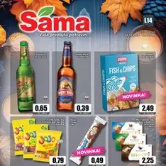 Sama leták - náhľad letáku platný od 24.10.2025
