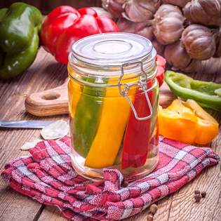 Recipe preview Pickled peppers