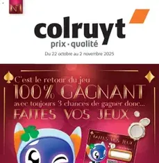 Colruyt catalogue - Prévisualisation du catalogue valable à partir du 22/10/2025