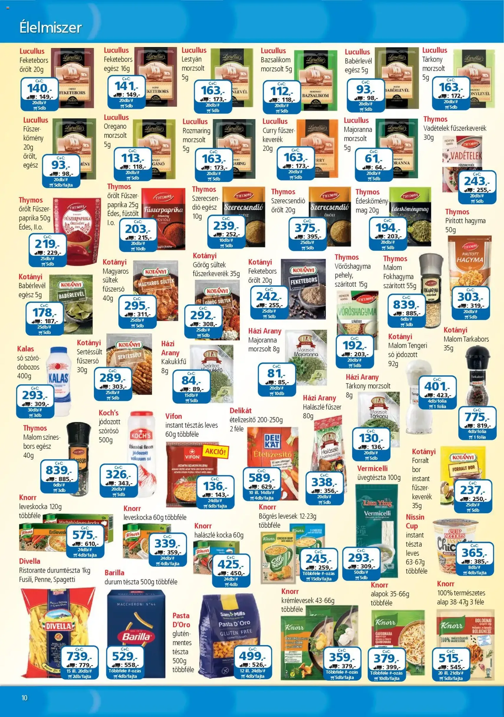 ÁRKLUB Akciós újság - 2025.12.01. érvényes szórólap 10 oldal 32 oldalból