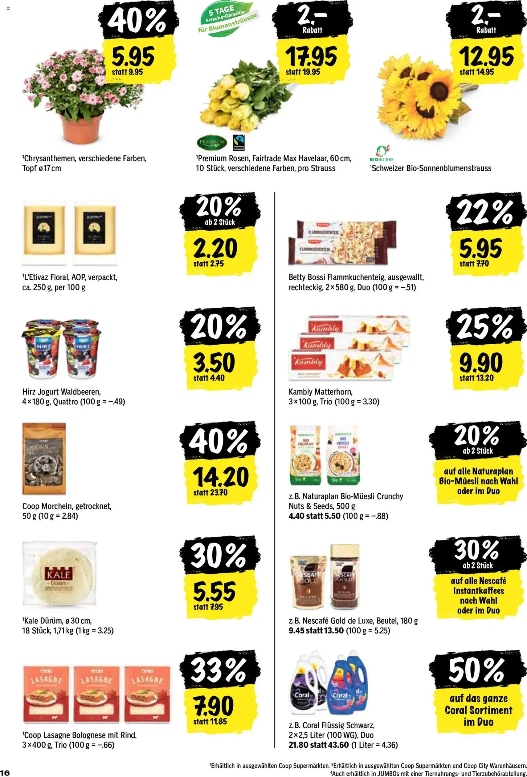 Coop aktionen - Gültiger Prospekt ab 10.09.2026, Seite 16 von insgesamt 24