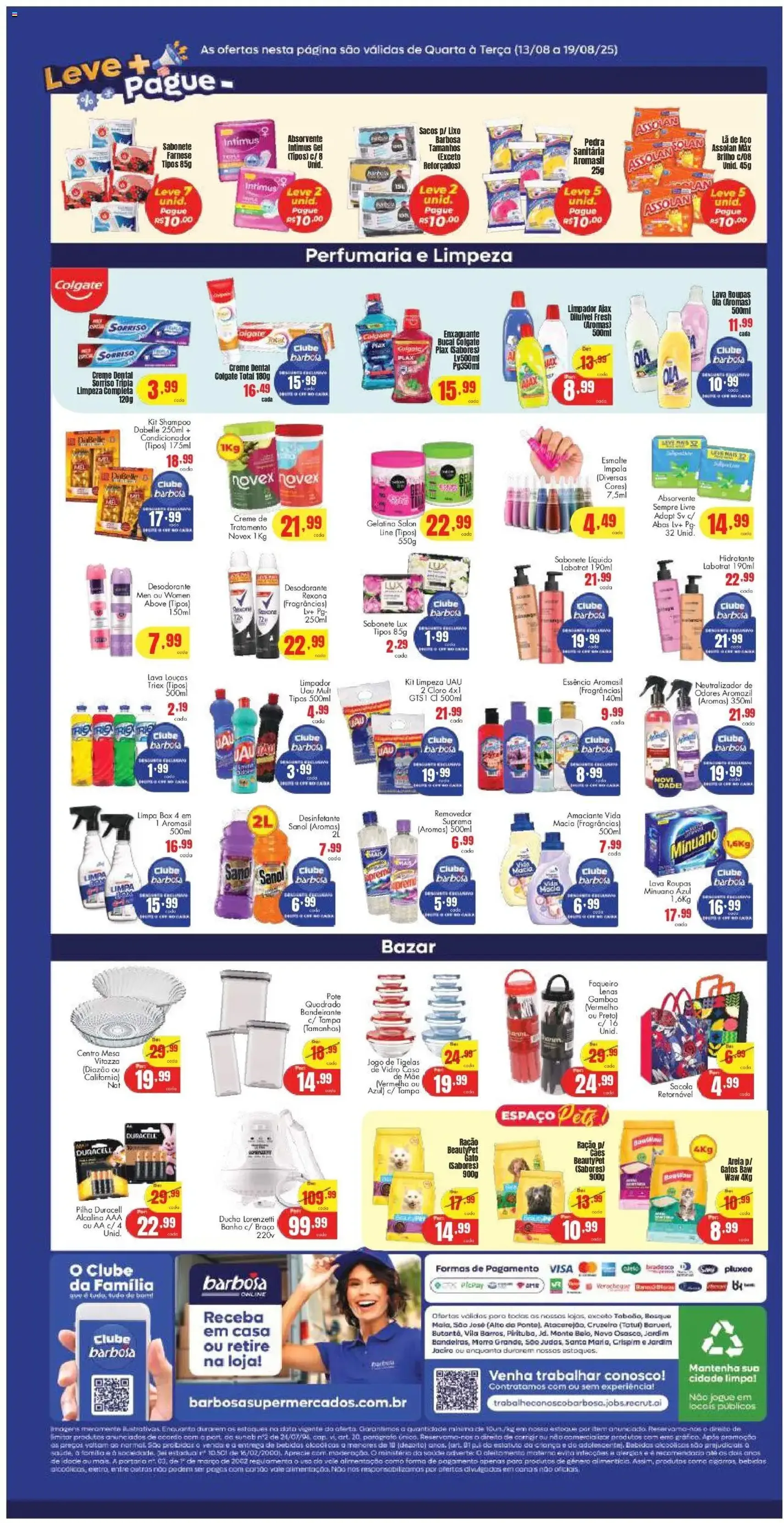 Barbosa Supermercados - Ofertas da semana - folheto válido a partir de 13/08/2025 página 4 de 4