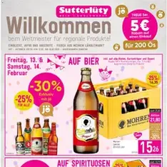Sutterlüty Flugblatt - Prospekt Vorschau gültig ab 12.02.2026