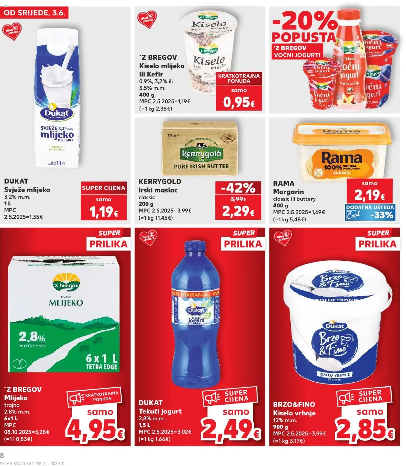 Kaufland HR akciós újság - 2026.06.03. érvényes szórólap 8 oldal 32 oldalból