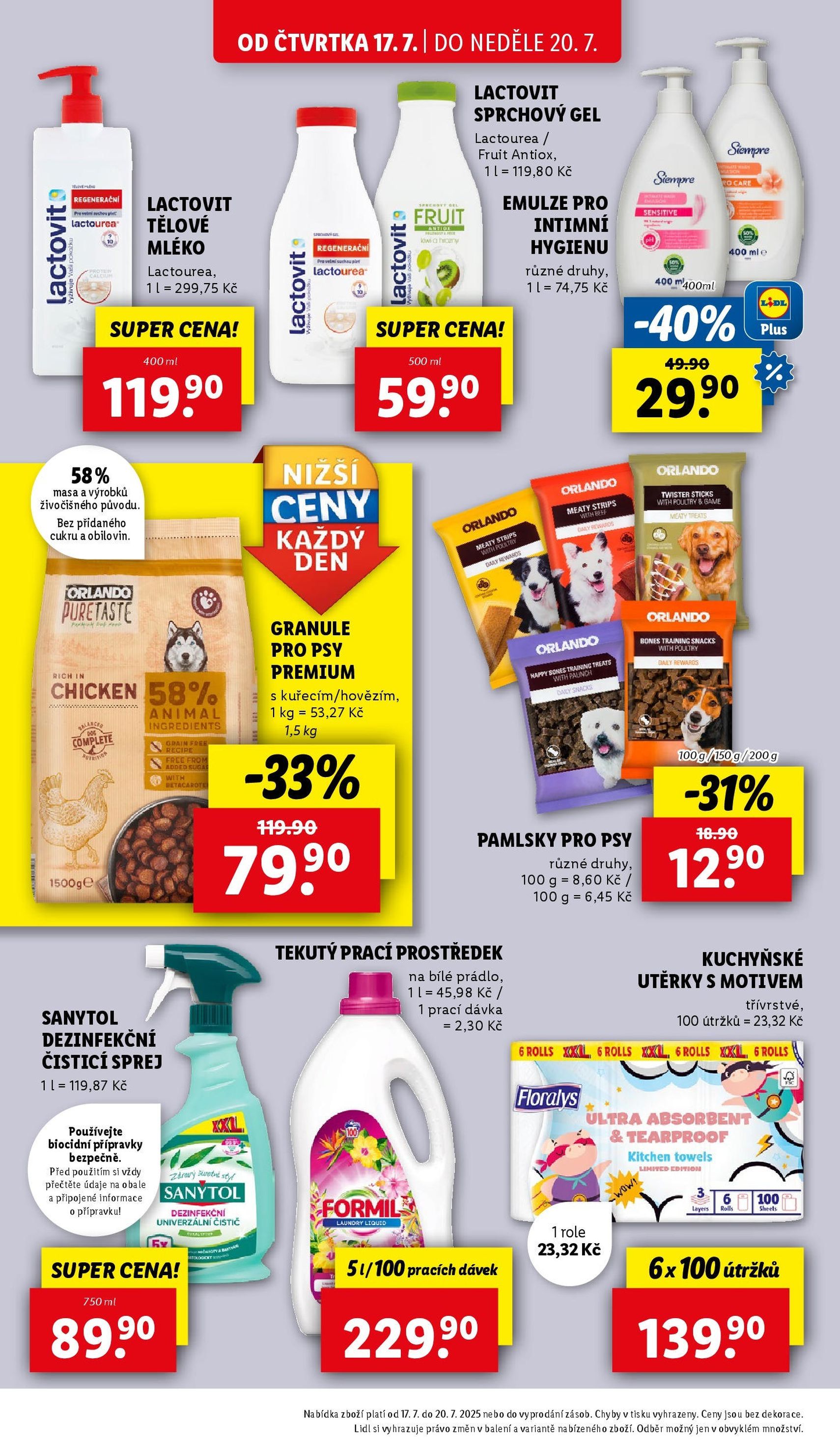 Lidl leták - platný leták od 17.07.2025 strana 26 z 43