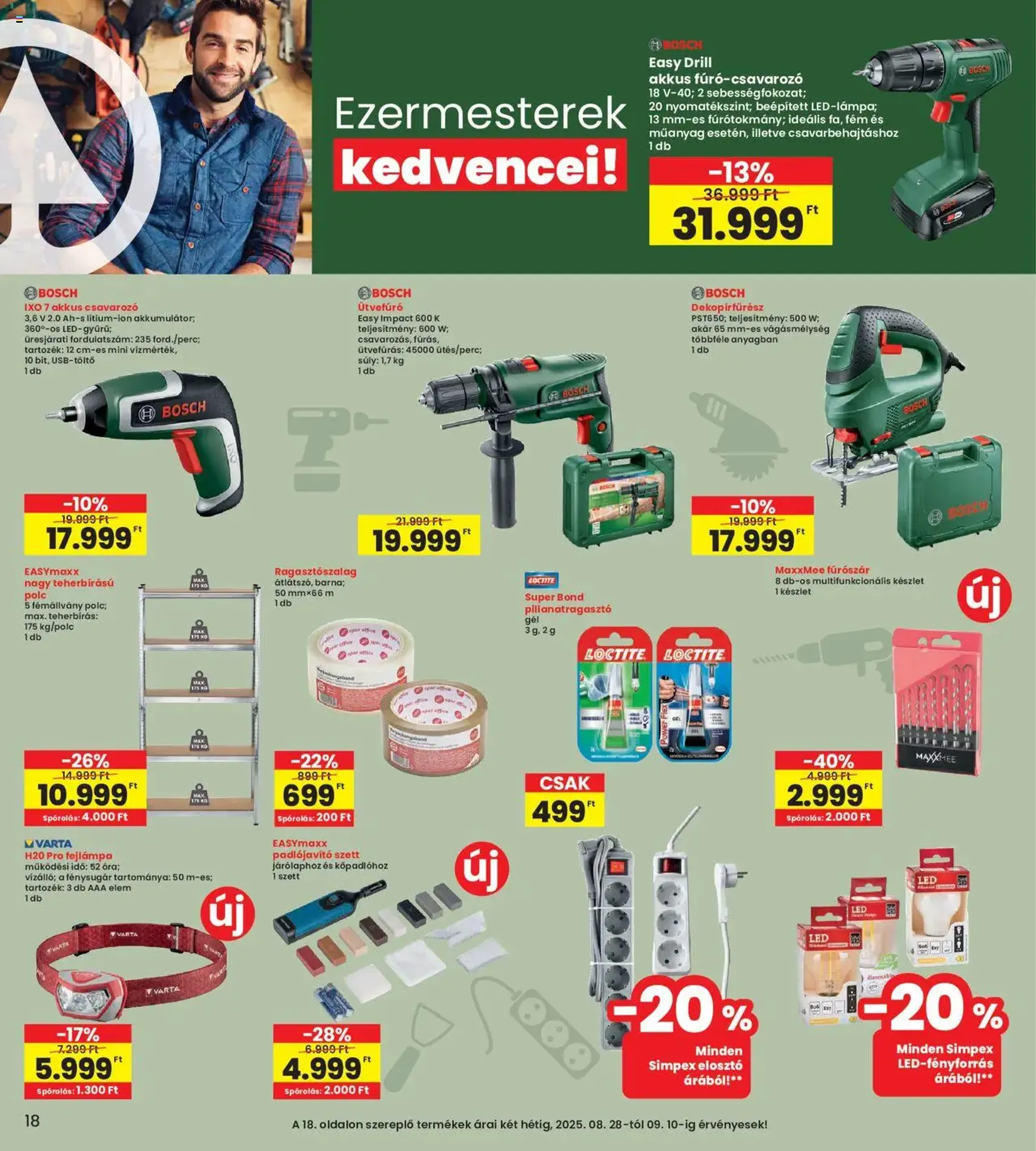 Interspar Akciós újság - 2025.08.28. érvényes szórólap 18 oldal 20 oldalból Interspar Akciós újság - 2025.08.28. érvényes szórólap 18 oldal 20 oldalból